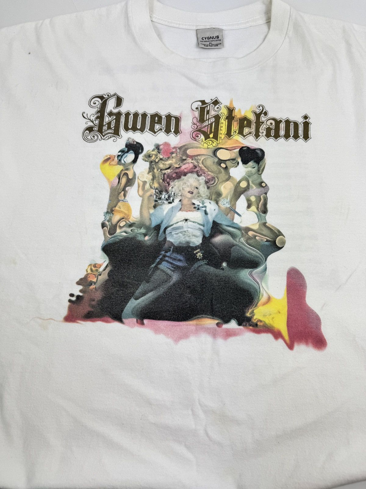 Vintage GWEN STEFANI HARAJUKU LOVERS 2005 TOUR VINTAGE T-SHIRT Size US XL / EU 56 / 4 - 5 Thumbnail