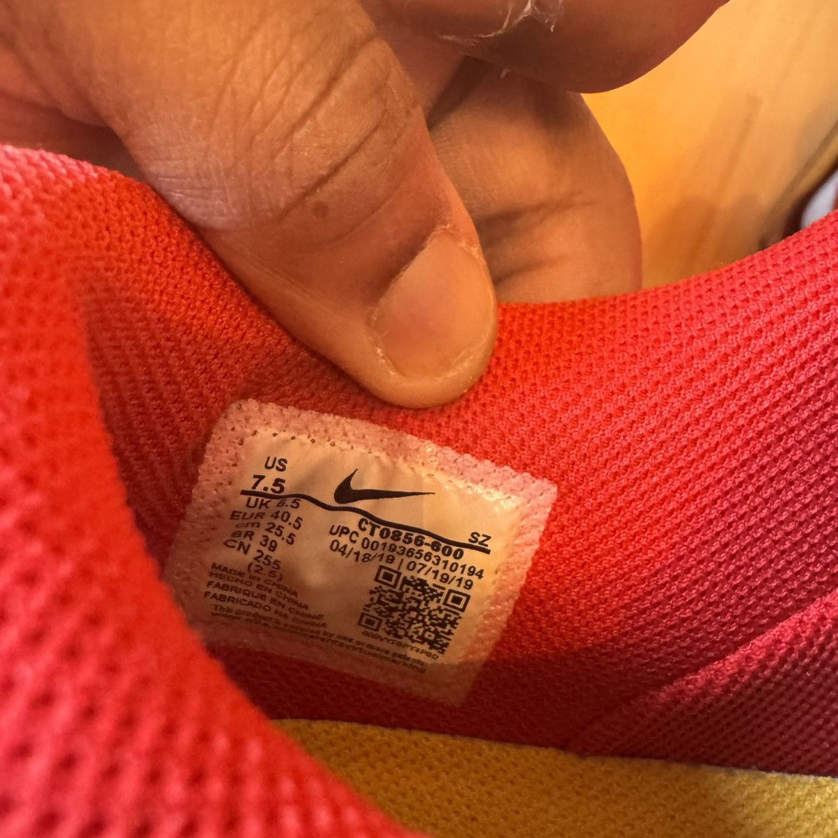 Nike × Off-White Nike dunk x Off White university red Size US 7.5 / EU 40-41 - 7 Thumbnail