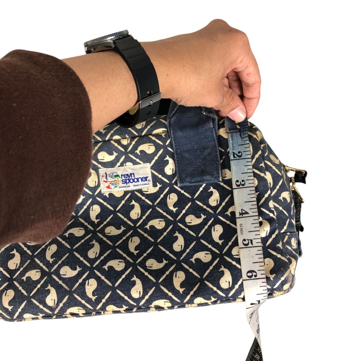 Japanese Brand × Vintage 📌Vintage Make Up Bag Reyn Spooner Hawaiian Traditional Size ONE SIZE - 14 Thumbnail