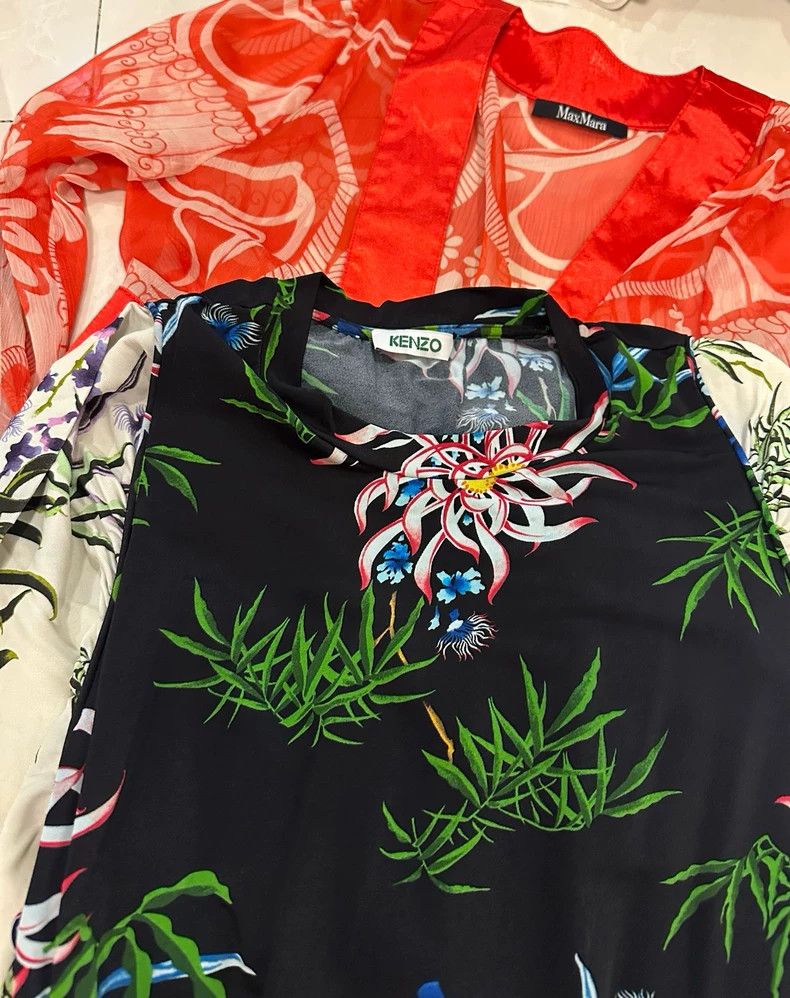 Kenzo KENZO Render a long sleeve fitted dress Size S / US 4 / IT 40 - 5 Thumbnail