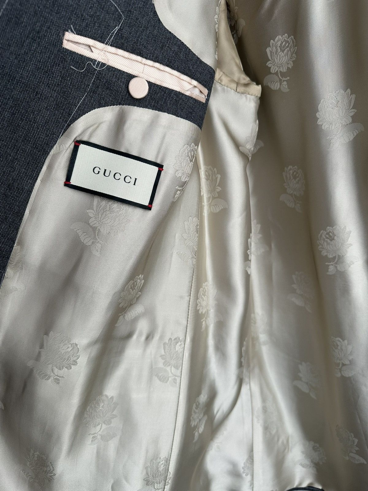 Gucci Alessandro Michele Runway Deconstructed Blazer Size 44R - 4 Thumbnail