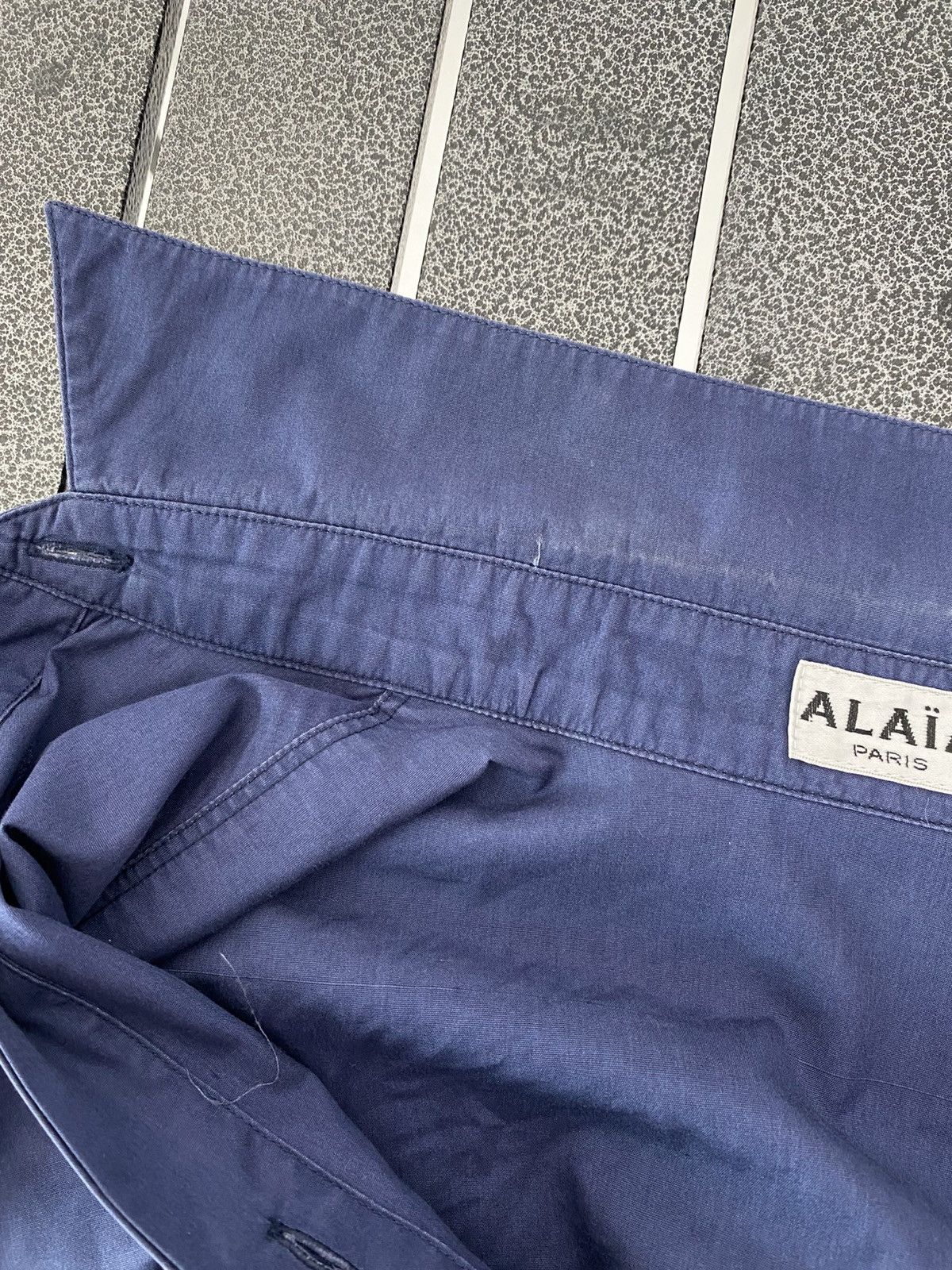 Alaia Vintage 80’s Alaia Oversized Shirt Size M / US 6-8 / IT 42-44 - 9 Thumbnail