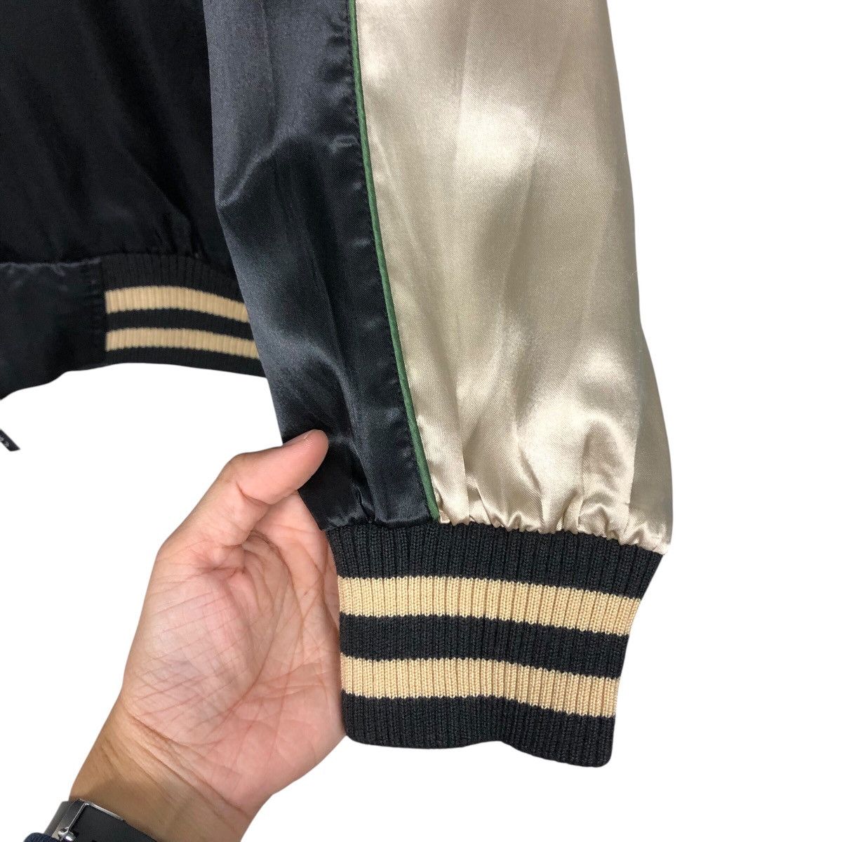 📌Vintage Sukajan Souvenir Jacket Embroidered Studio Hiro