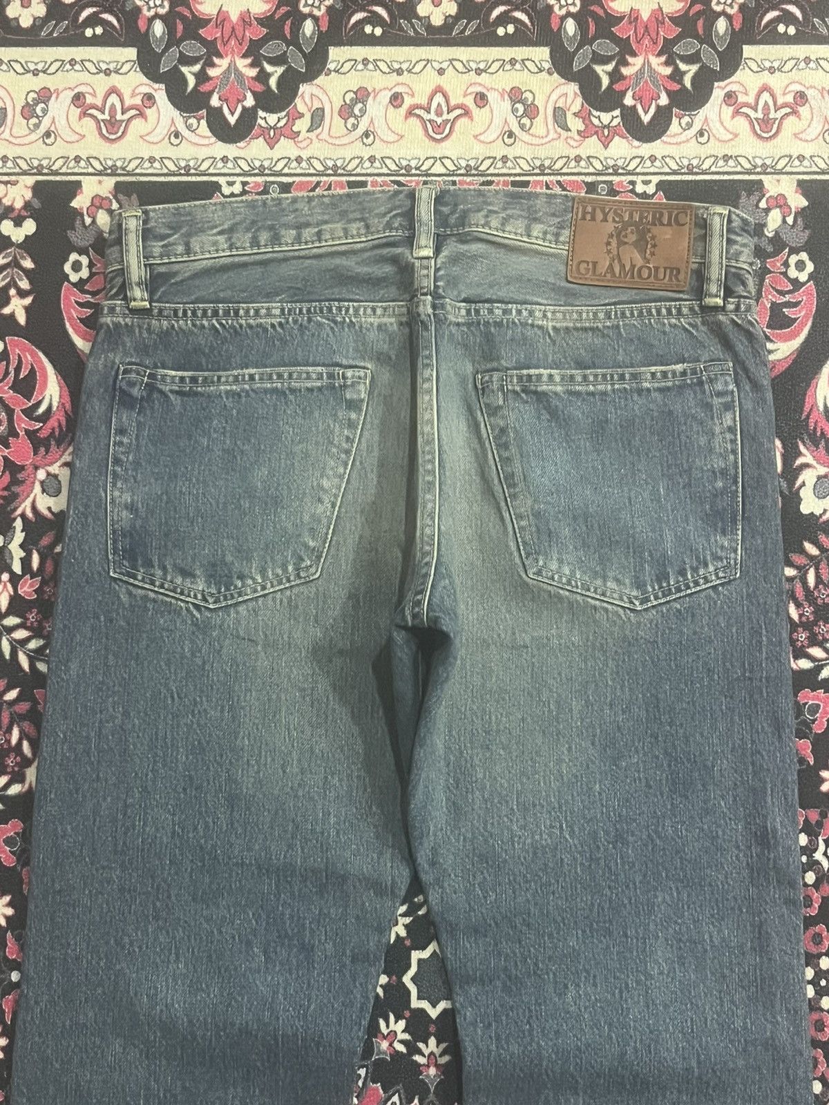 Hysteric Glamour Hysteric Glamour Naked Pin Up Girl Patchwork Selvedge Jeans Size US 32 / EU 48 - 10 Thumbnail