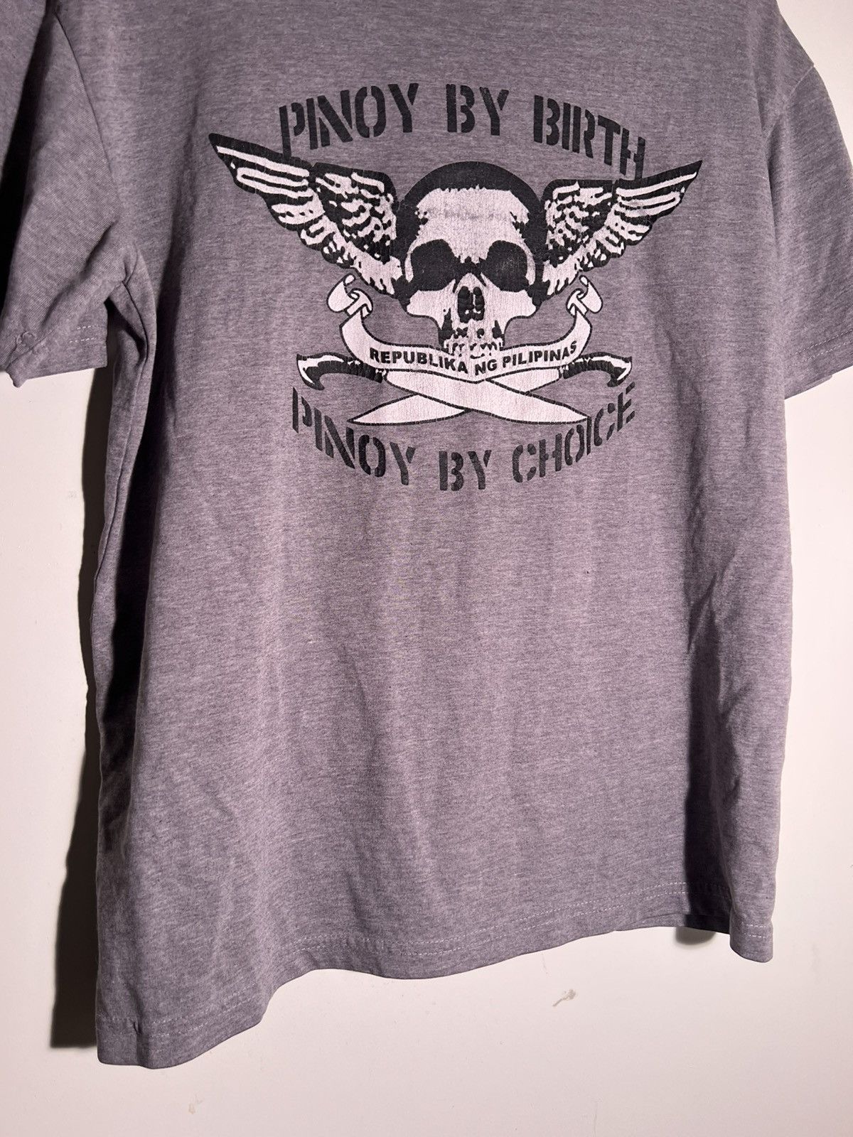 Vintage Y2K 2000's VTG Vintage Pinoy By Birth Choice Retro T Shirt Size US L / EU 52-54 / 3 - 4 Thumbnail