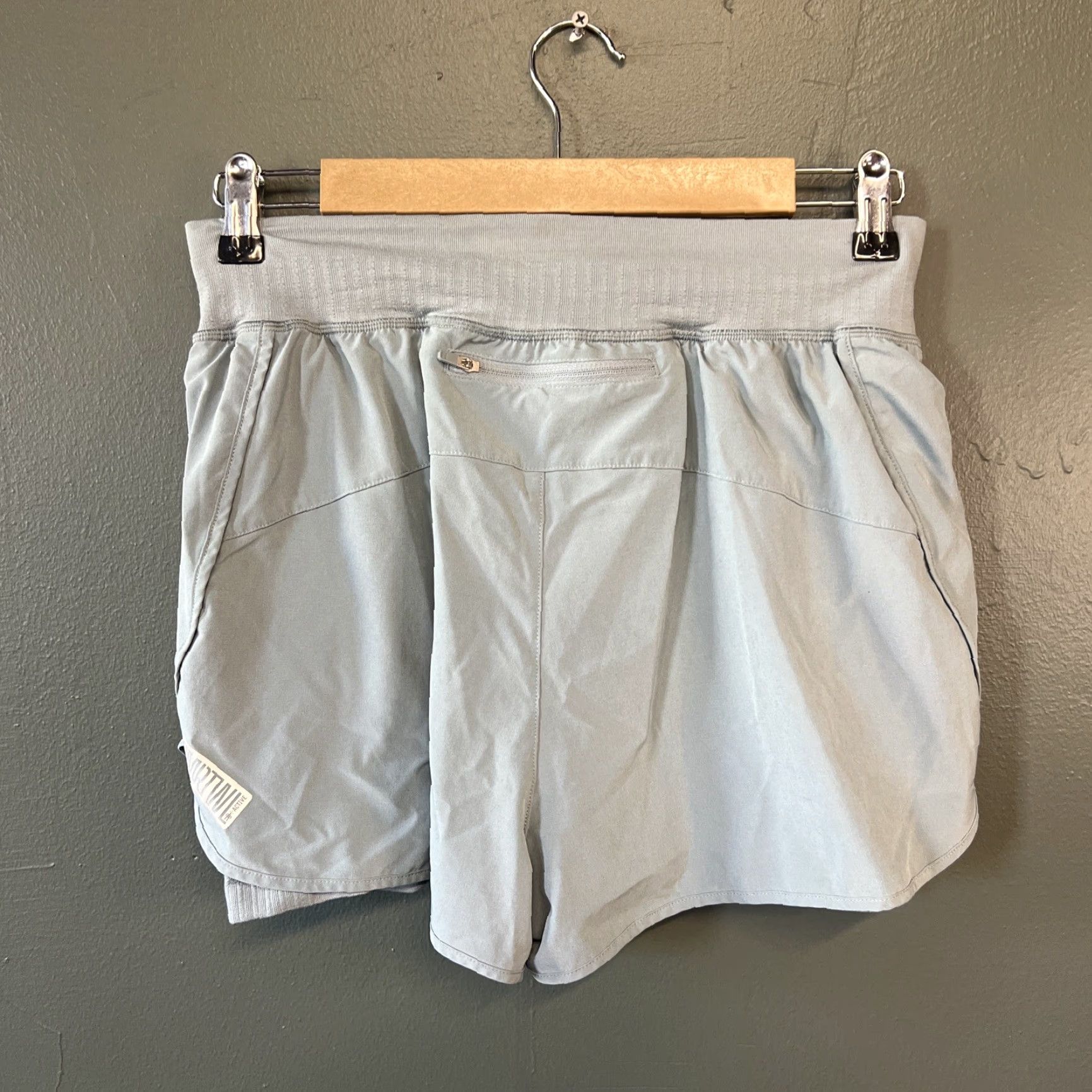 Smartwool VINTAGE SmartWool Intraknit Active Women's XS Shorts Lined Aqua Blue 2.5” Pocket 5 Size 26" / US 2 / IT 38 - 3 Thumbnail