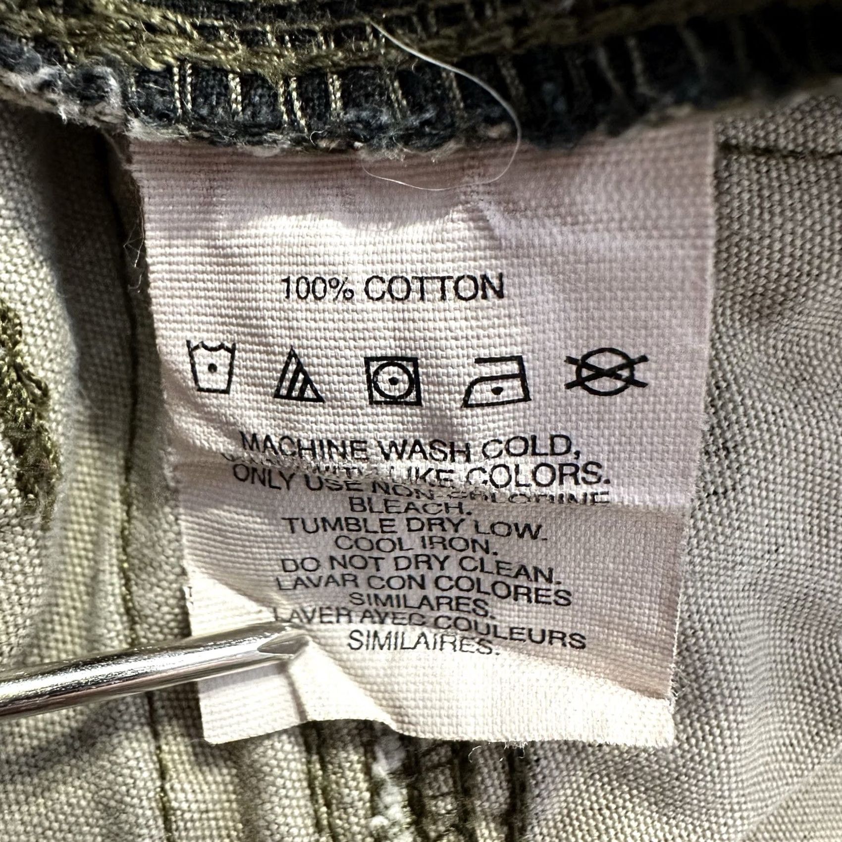 Oakley VINTAGE Oakley Cargo Shorts Mens 36 Green Camouflage Cotton Pockets 90s Y2K Cargo Size US 36 / EU 52 - 6 Thumbnail