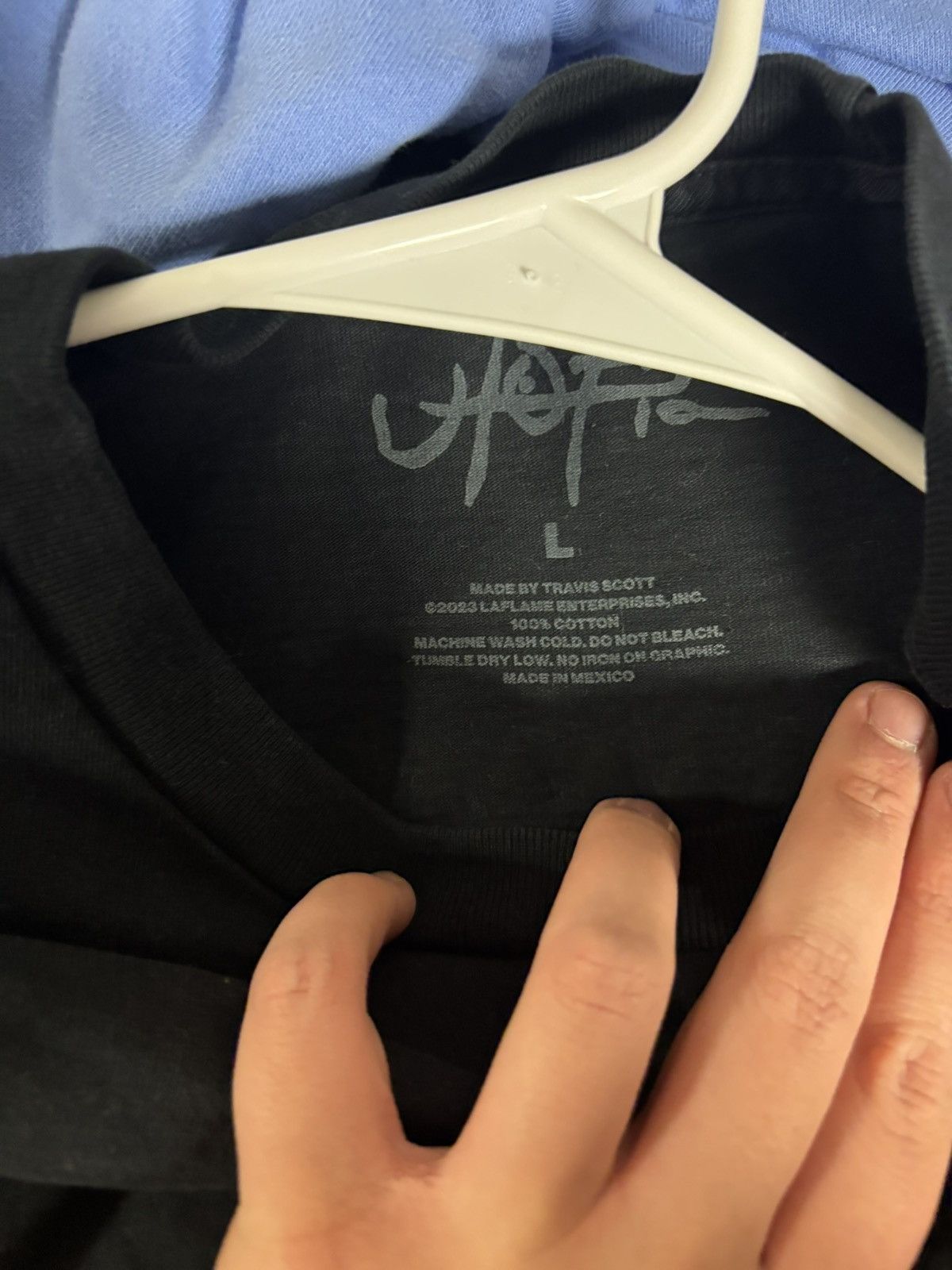 Travis Scott Travis Scott utopia tee Size US L / EU 52-54 / 3 - 4 Thumbnail