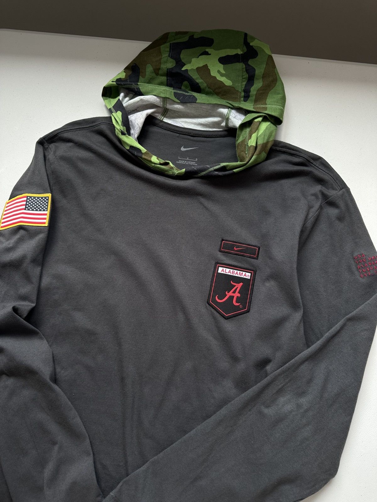 Nike Nike Camo Hoodie Size US L / EU 52-54 / 3 - 7 Thumbnail