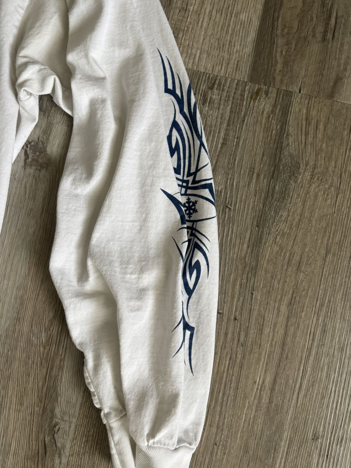 Vintage White Busch Gardens Winter Fest Long Sleeve Size US L / EU 52-54 / 3 - 2 Thumbnail