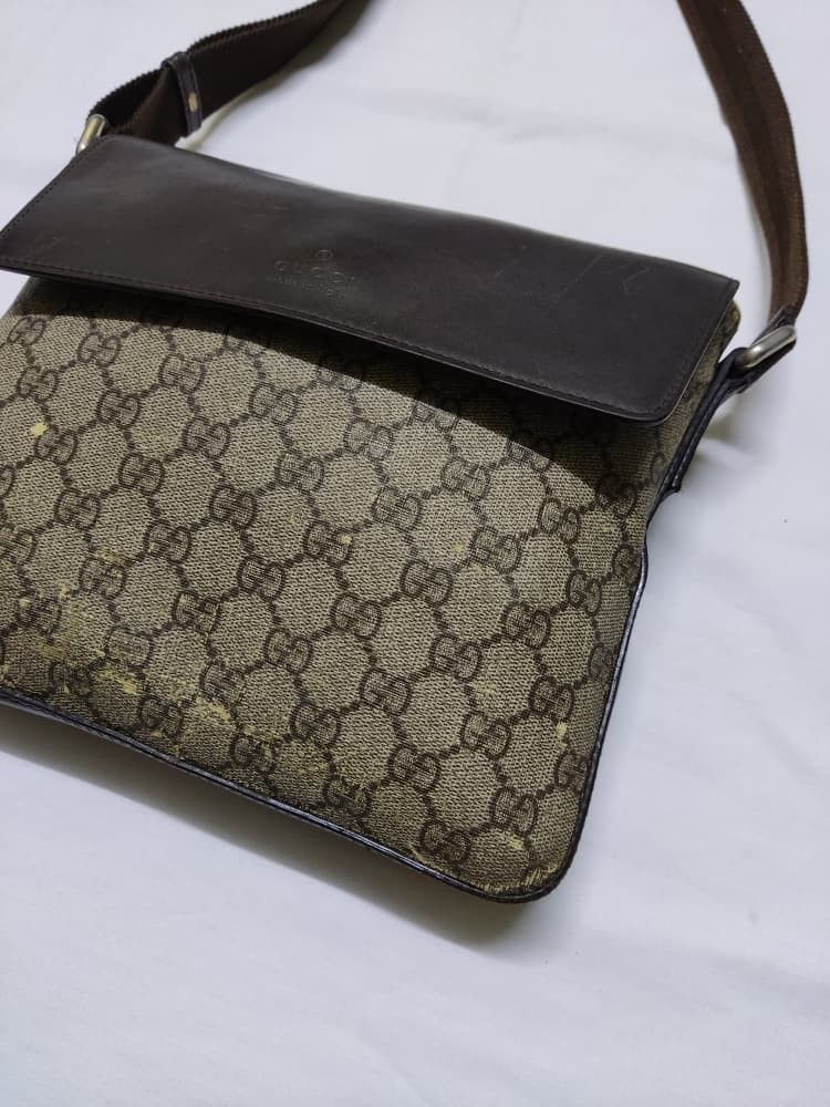 Gucci GUCCI GG Supreme Canvas Shoulder Bag Size ONE SIZE - 4 Thumbnail