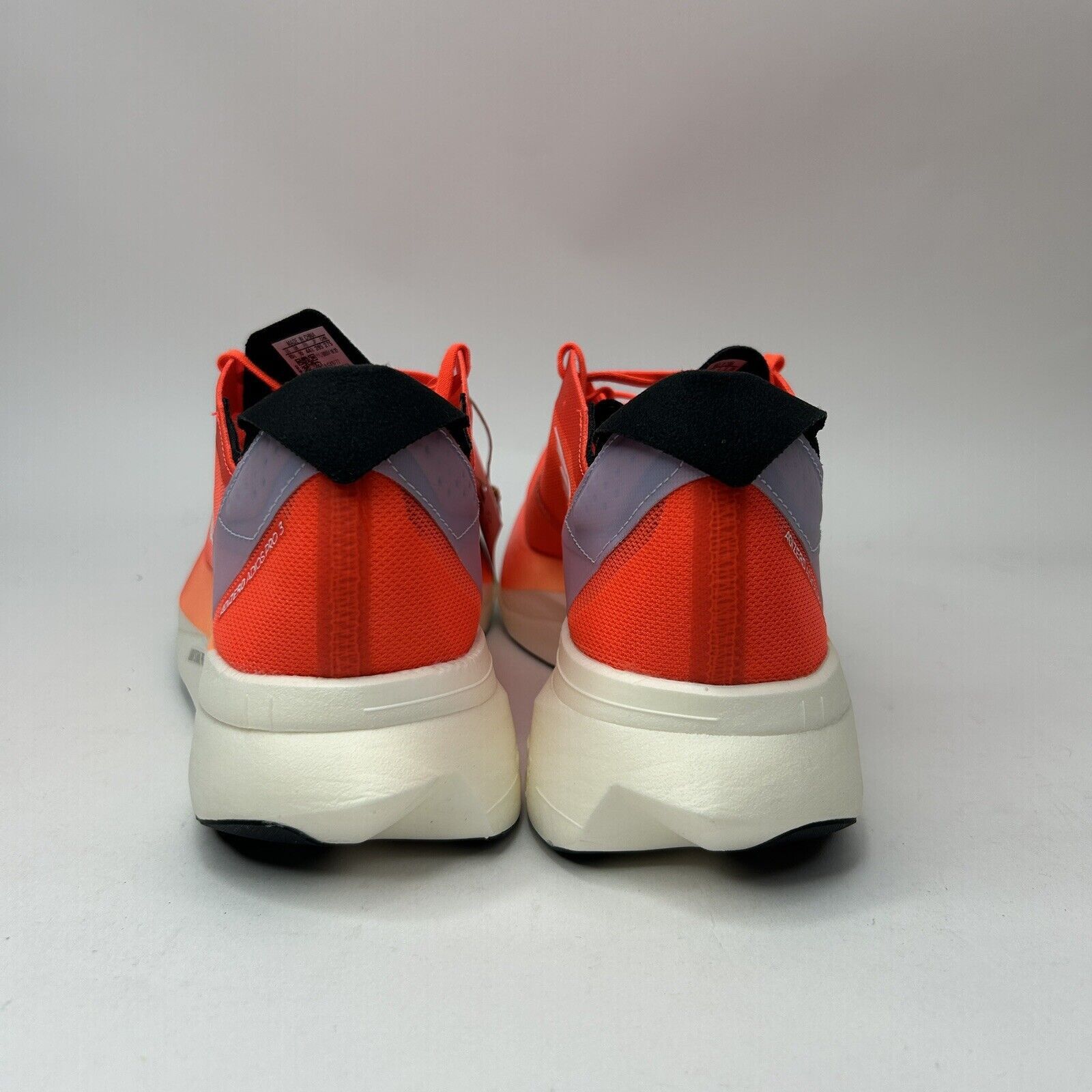 Adidas Adidas Adizero Adios Pro 3 “Solar Red” 2023 Size US 10.5 / EU 43-44 - 4 Thumbnail