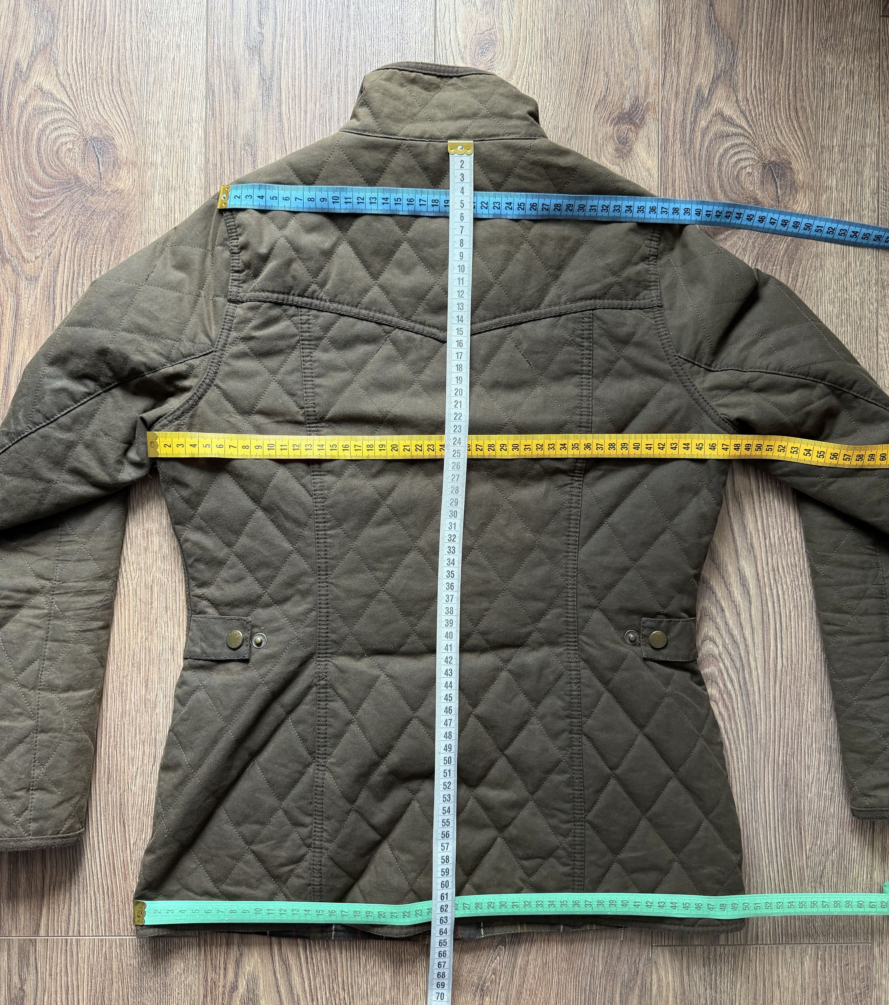 Barbour BARBOUR Quilted Utility Wax Womens Jacket Olive Waxed Cotton Size M / US 6-8 / IT 42-44 - 23 Thumbnail