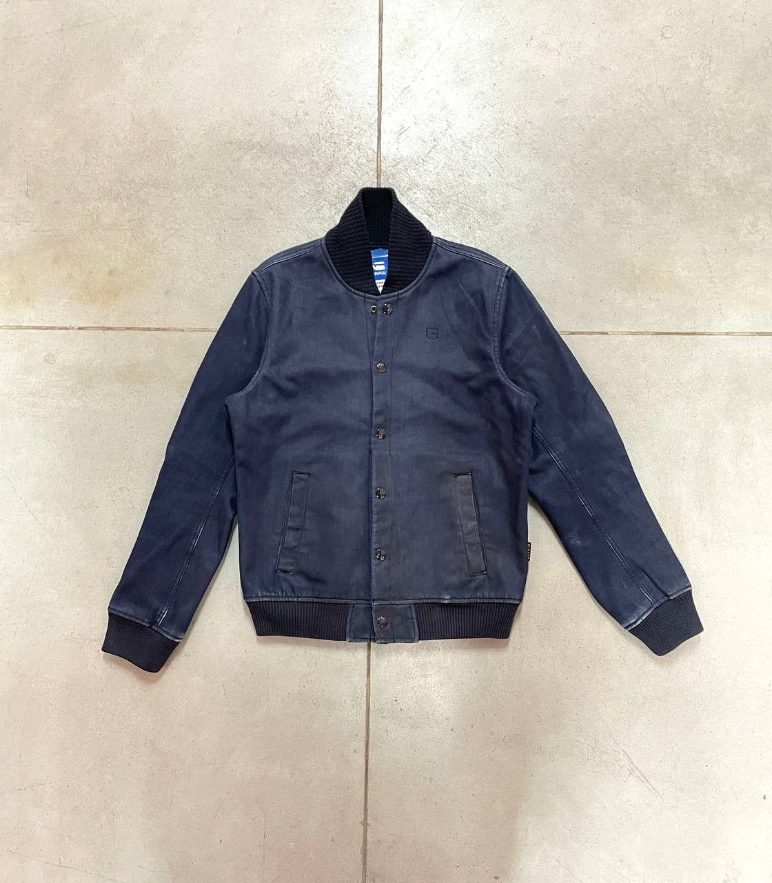 G-Star Vintage G Star Raw Bomber Denim Jacket Size US M / EU 48-50 / 2 - 3 Thumbnail