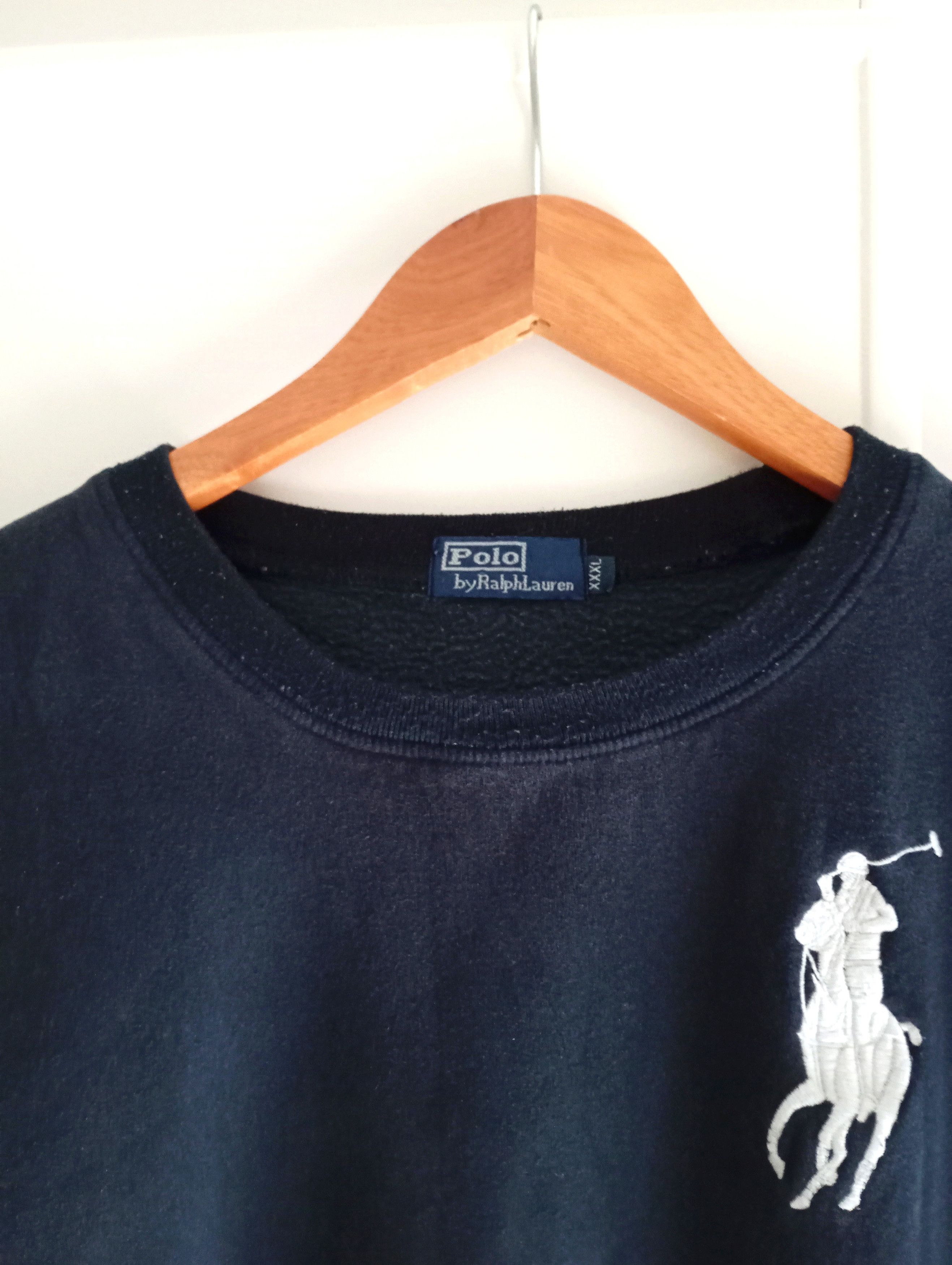 Polo Ralph Lauren × Ralph Lauren × Vintage Vintage Polo Ralph Lauren Big Pony #3 Sweatshirt Size US XL / EU 56 / 4 - 4 Thumbnail