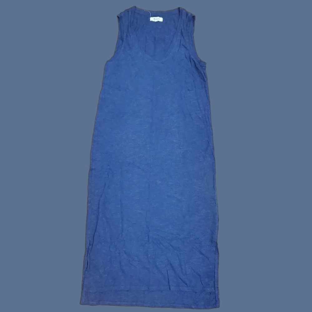 Madewell Madewell Jersey Tank Dress Women’s S Blue Sleeveless Scoop Neck C7264 Size S / US 4 / IT 40 - 1 Thumbnail