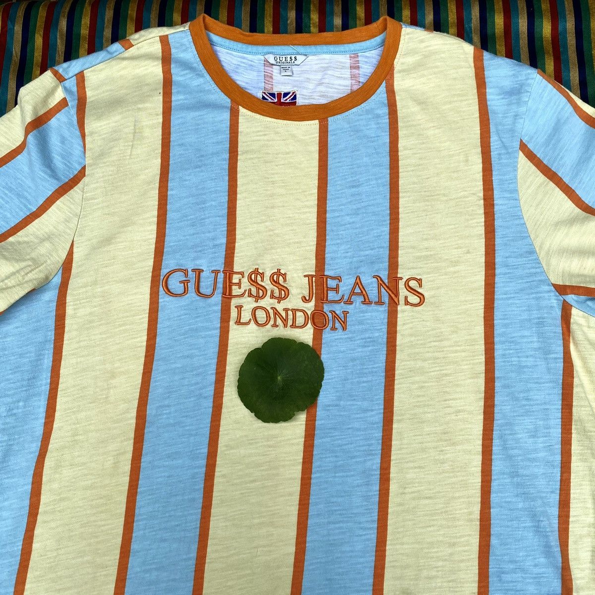 Other GUESS JEANS LONDON ASAP ROCKY Embroidered Multicolor Tee Size US L / EU 52-54 / 3 - 7 Thumbnail