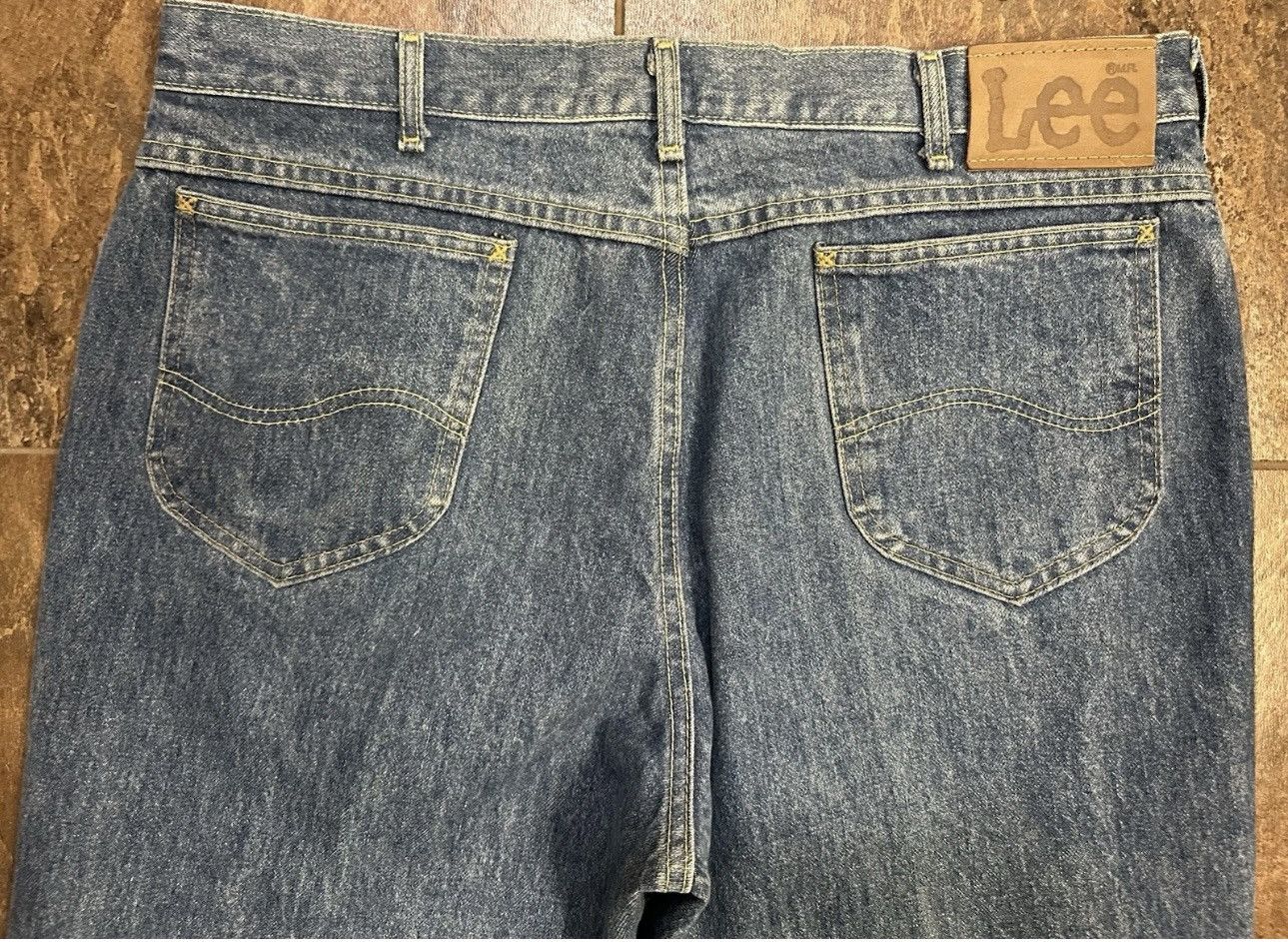 Lee Vintage 80s Lee Storm Riders Jeans 38/34 Talon Union USA Size US 38 / EU 54 - 8 Thumbnail