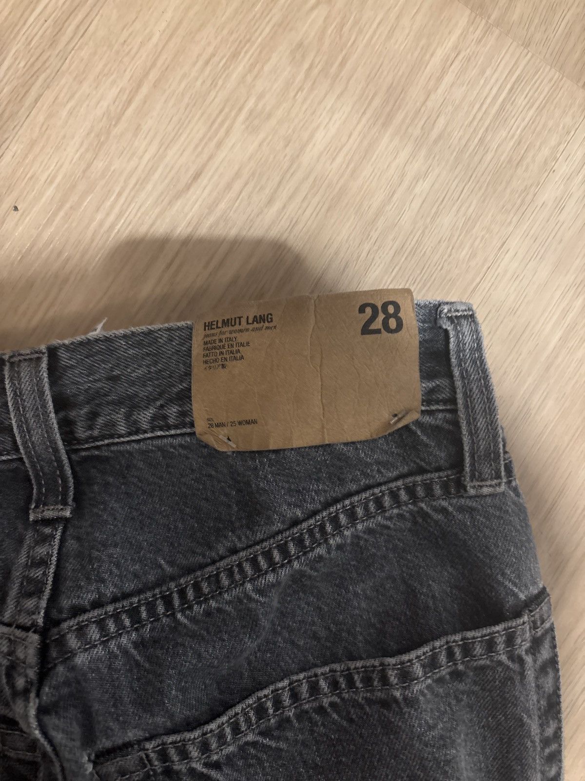 Helmut Lang Helmut Lang Jeans Size 28" / US 6 / IT 42 - 1 Thumbnail