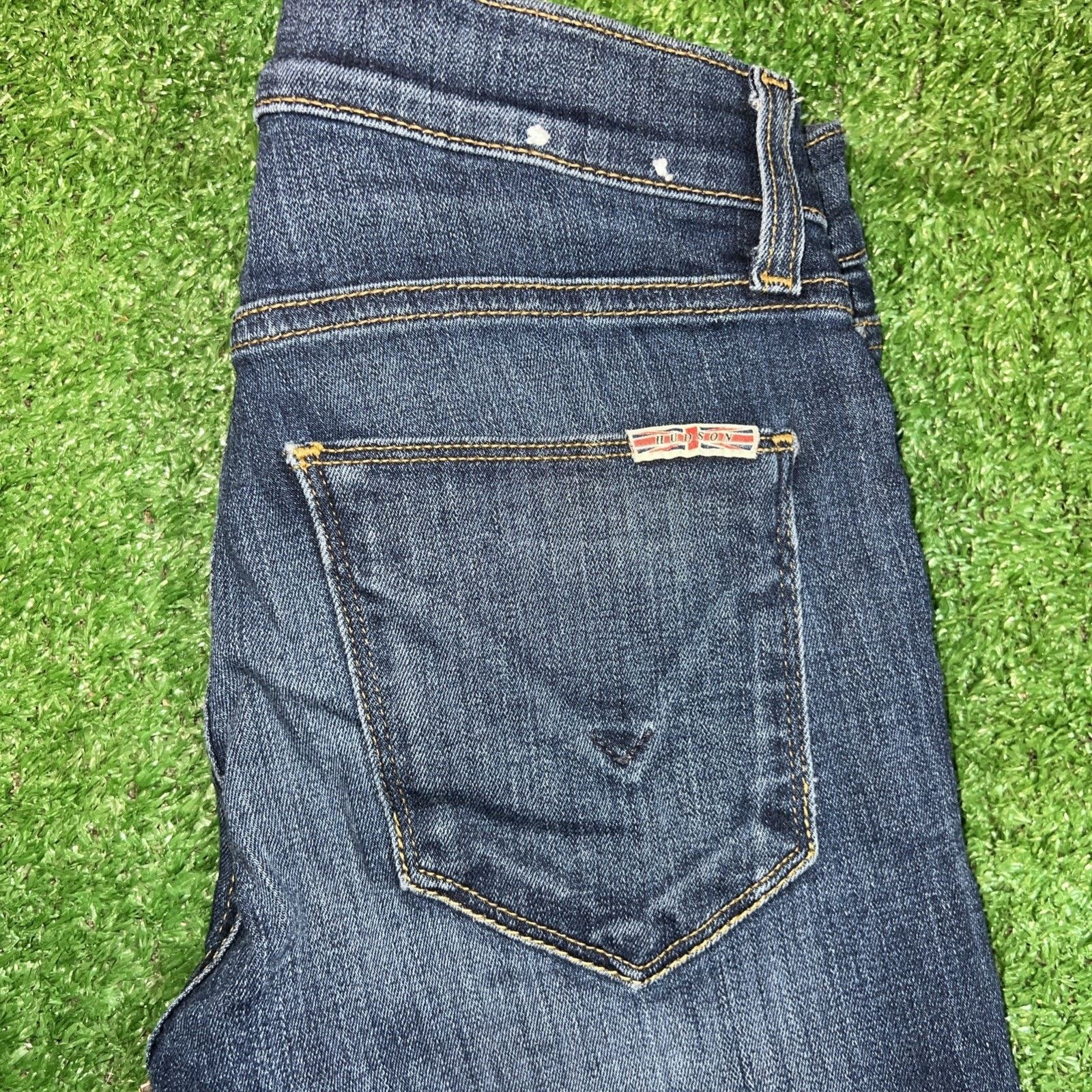 Hudson Hudson Jeans Womens Sz 24 Crop Raw Hem Low Rise Size 24" / US 00 / IT 34 - 9 Thumbnail