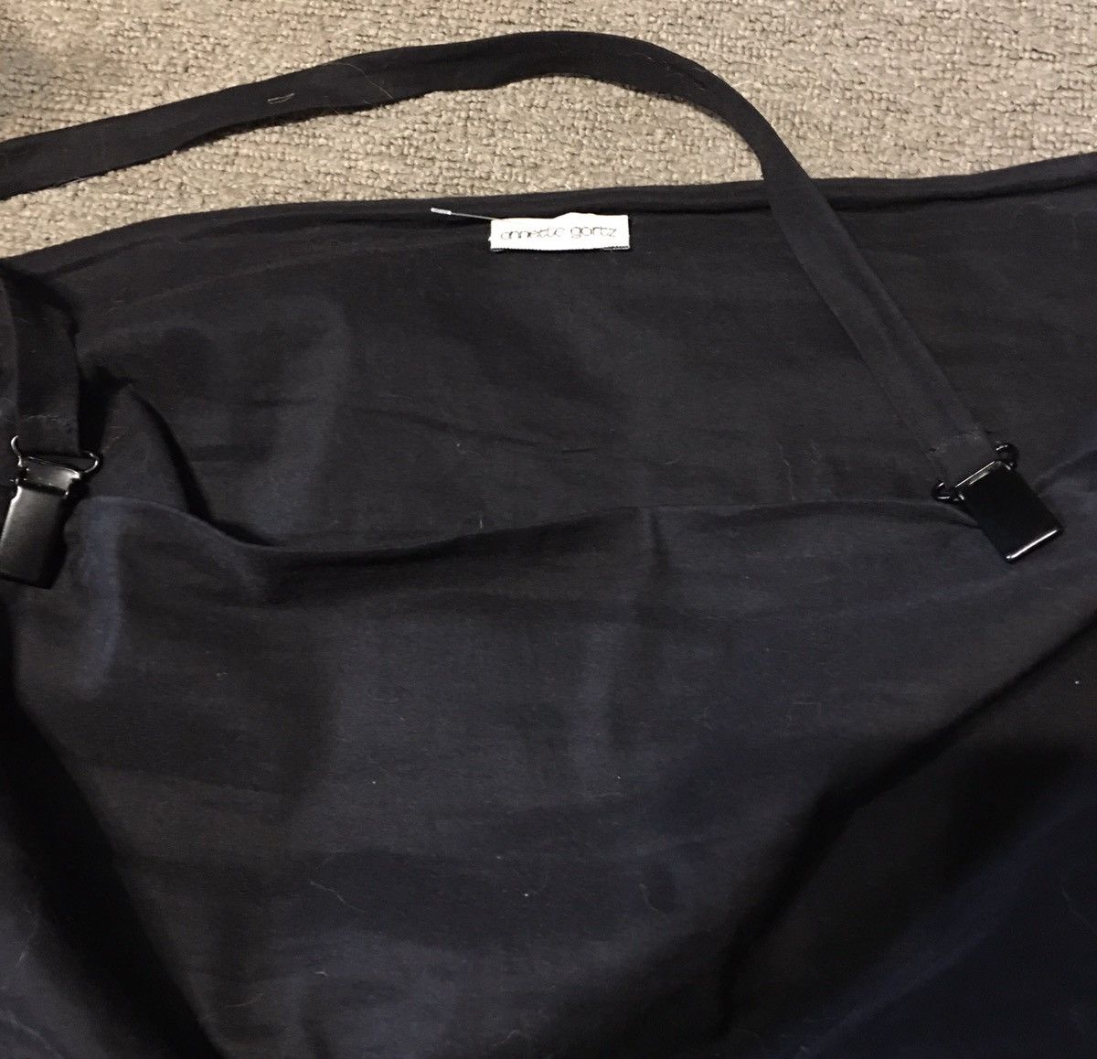 Annette Gortz × Designer Annette Gortz Black Linen Maxi Dress Size EU 38 Size S / US 4 / IT 40 - 8 Thumbnail
