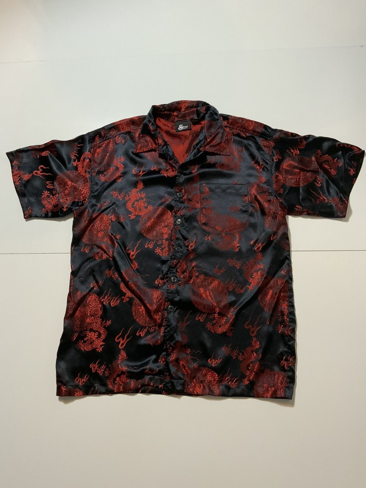Vintage Y2K Street Culture Dragons Squirrel Oriental Asian Shirt Size US L / EU 52-54 / 3 - 1 Thumbnail