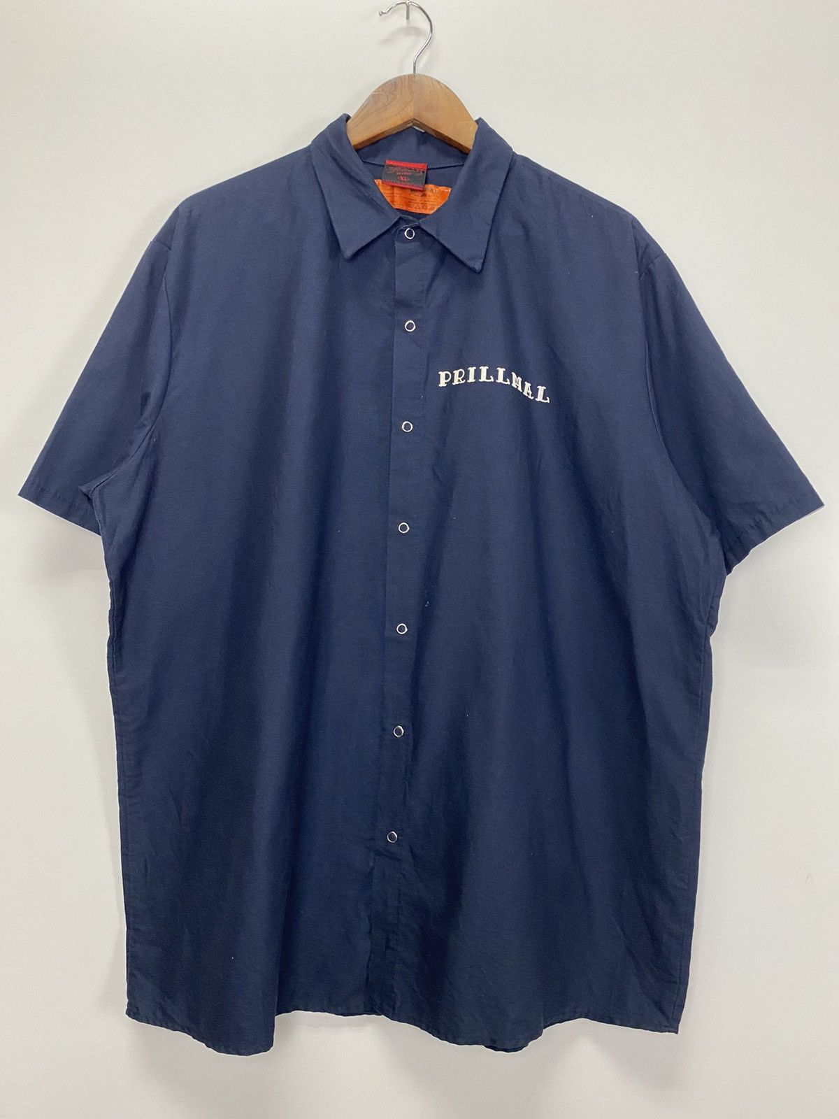 Japanese Brand × Vintage Vintage Prillmal Bandana Logo button shirt Size US XL / EU 56 / 4 - 4 Thumbnail