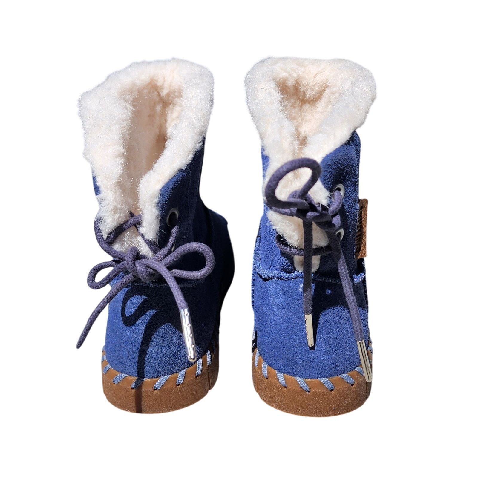 Designer MUK LUKS Flexi Albany Suede Shearling Winter Boots 6 Size US 6 / IT 36 - 5 Thumbnail