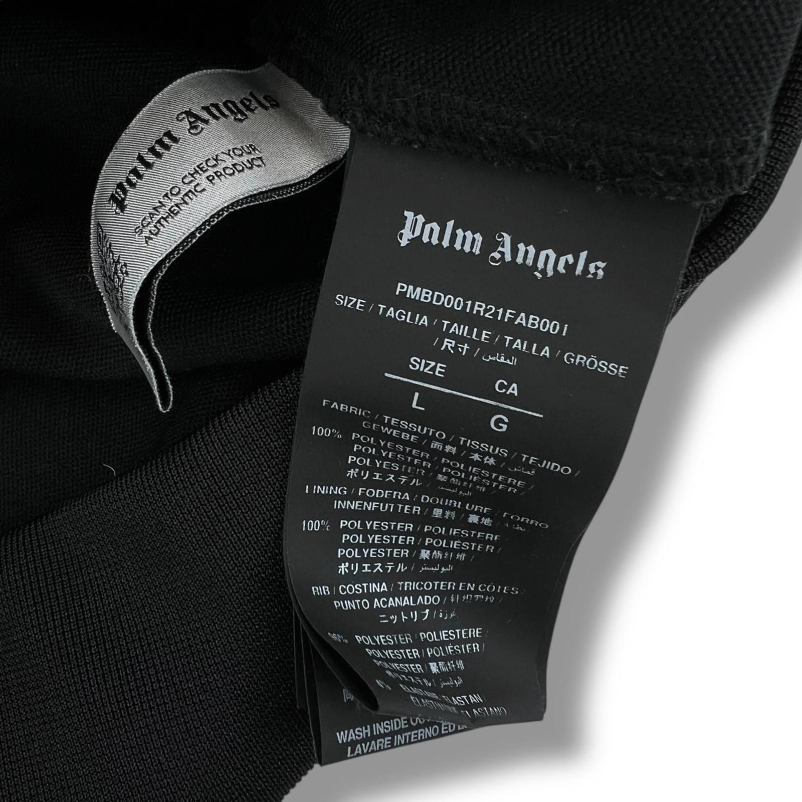 Palm Angels Palm Angels Black Zip Track Jacket Size US L / EU 52-54 / 3 - 5 Thumbnail