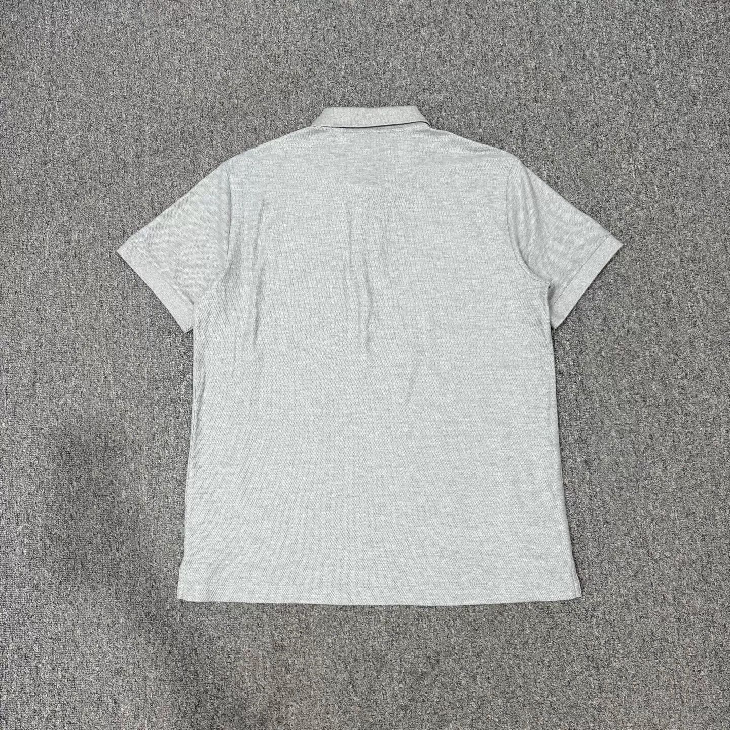 Burberry Burberry Gray Collar Check Short Sleeve Polo Shirt L 99 New Size US L / EU 52-54 / 3 - 2 Thumbnail