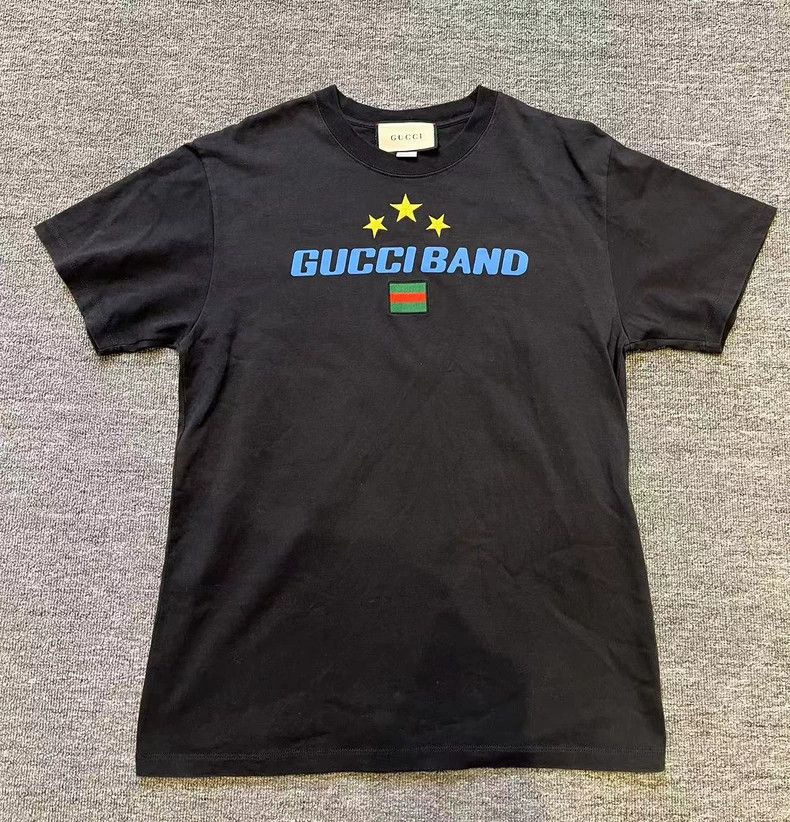 Gucci Gucci Band Star Embroidery T-Shirt-dmc Size US XS / EU 42 / 0 - 1 Thumbnail
