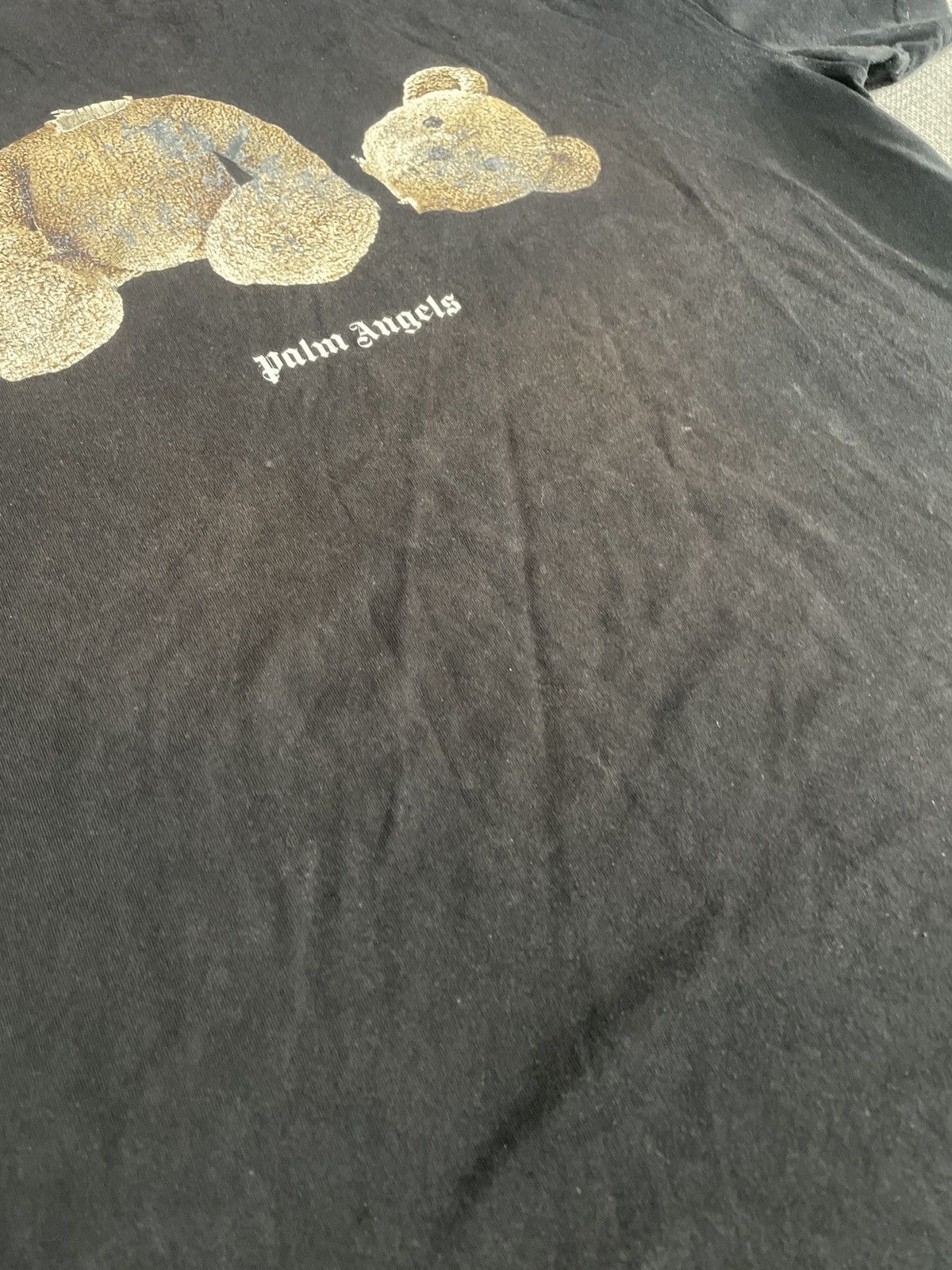 Palm Angels Palm Angels Teddy Bear T Shirt Big Logo Tee Size US XL / EU 56 / 4 - 22 Thumbnail