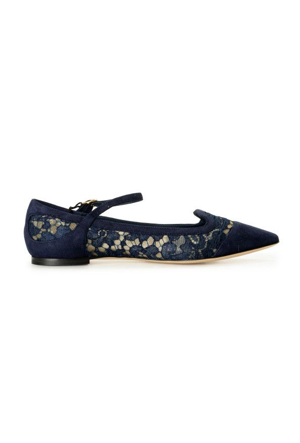 Dolce & Gabbana o1y0925 Loafers in Midnight Blue Size US 4 / IT 34 - 2 Thumbnail
