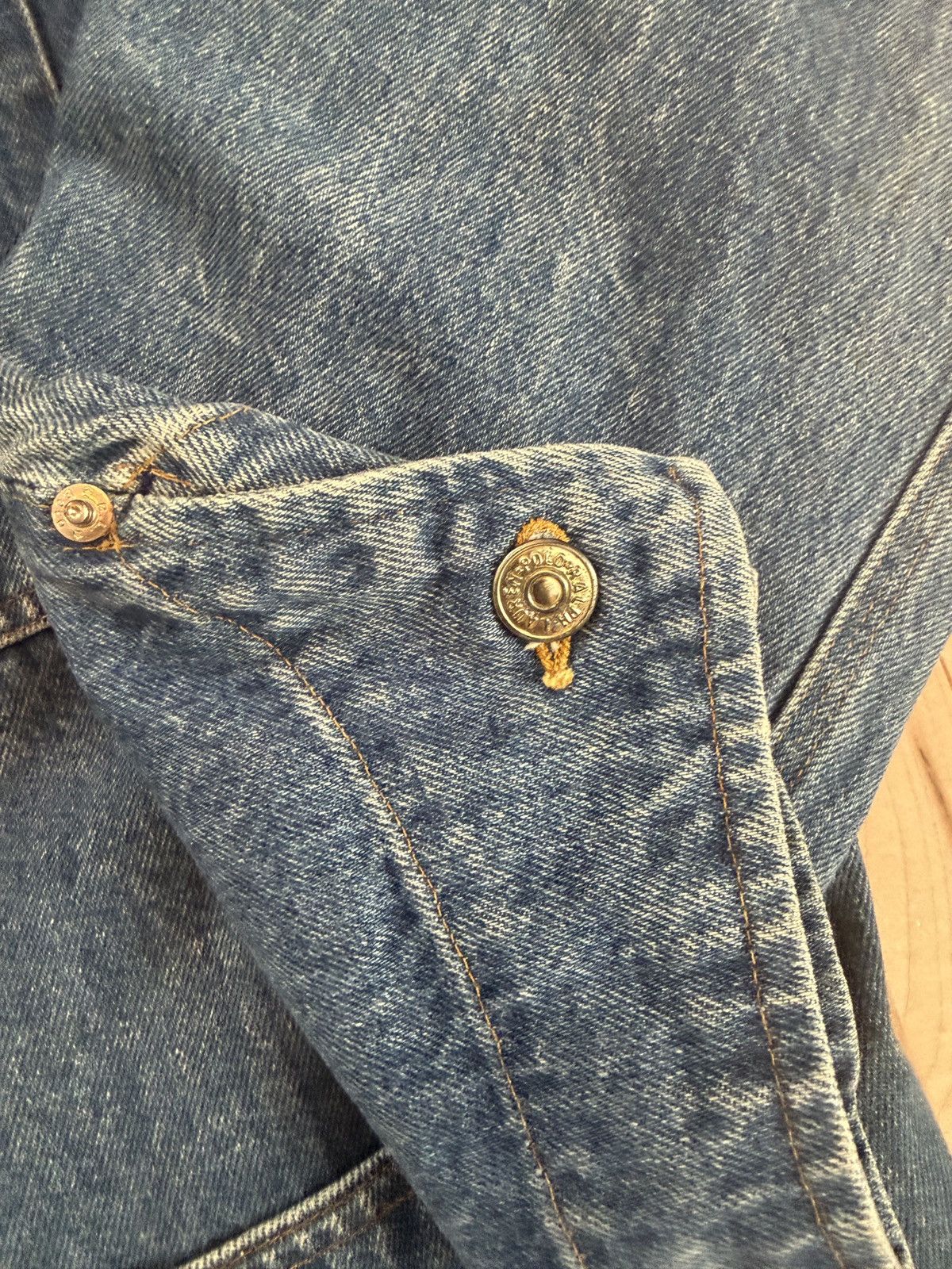 Polo Ralph Lauren 1990s Vintage Polo by Ralph Lauren Denim Jacket- Made in USA Size US L / EU 52-54 / 3 - 5 Thumbnail