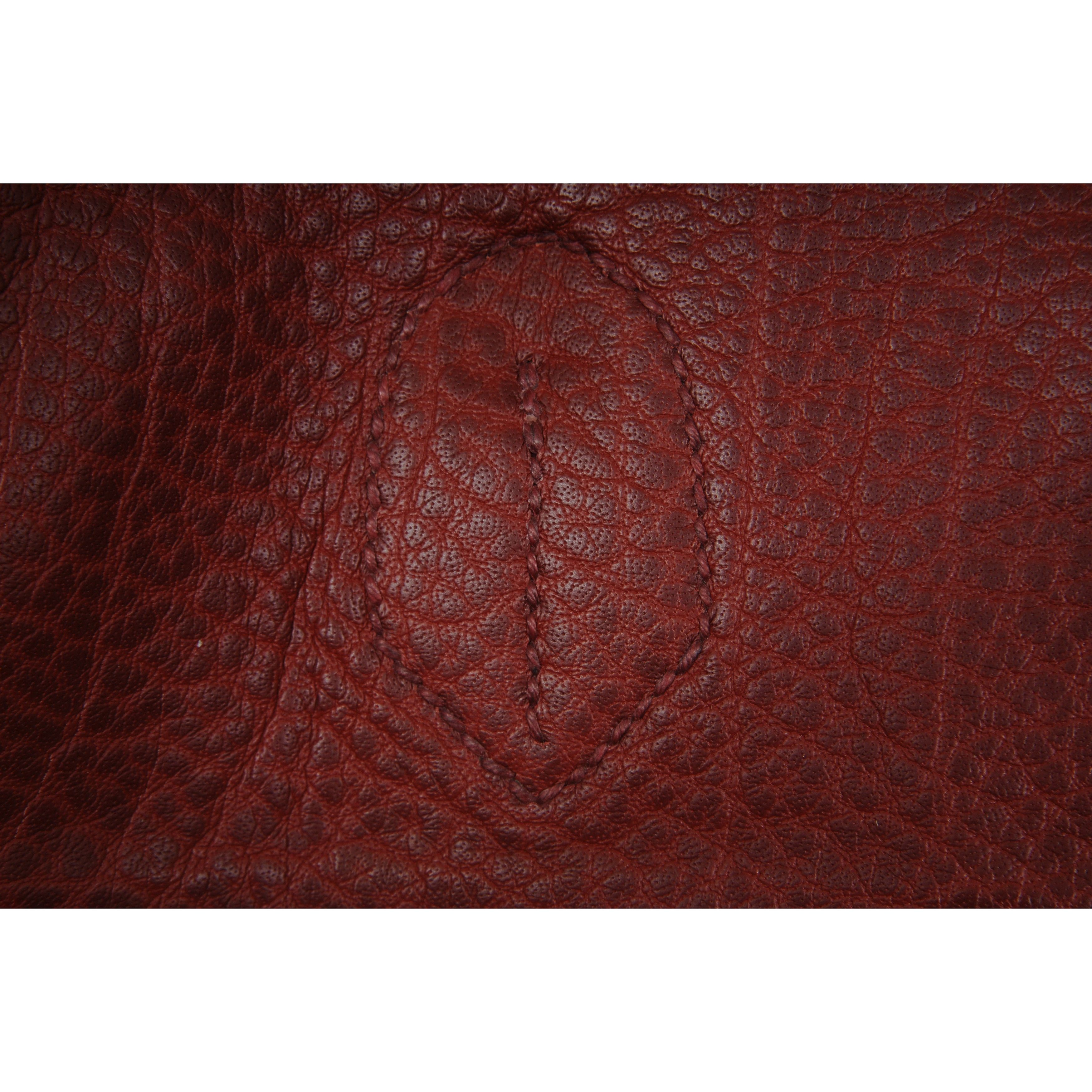 Hermes Haute A Courroies Hac 50 Red Rogue H Crinoline Buffalo Gold Size ONE SIZE - 19 Thumbnail