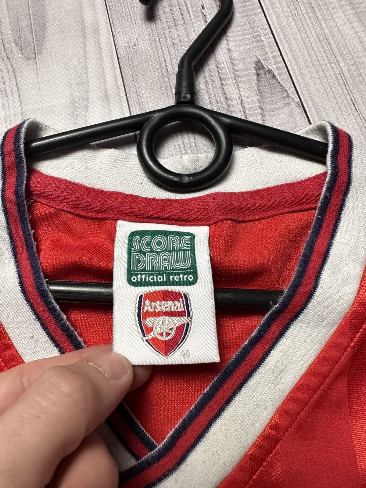 Vintage Vintage Arsenal soccer jersey size L JVC retro size L Size US L / EU 52-54 / 3 - 5 Thumbnail