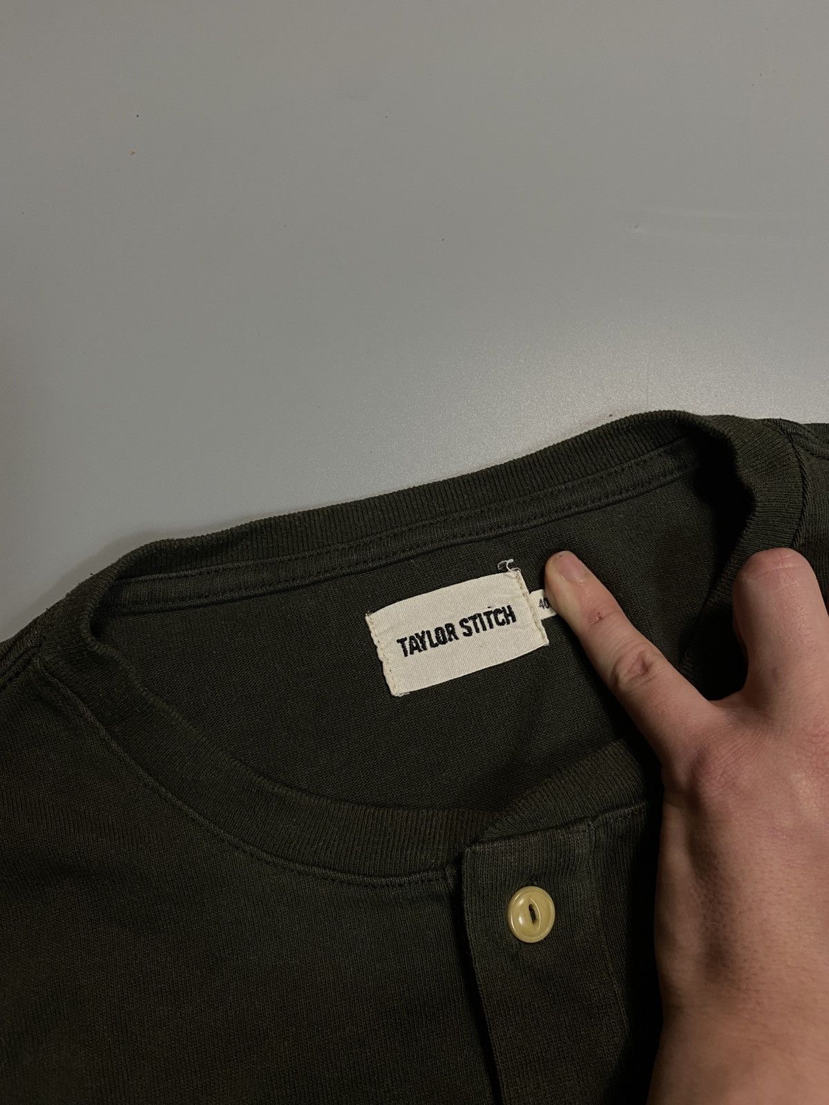 Taylor Stitch cotton long sleeve classic