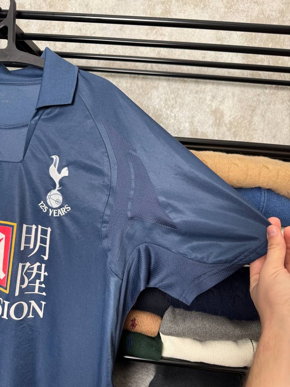Puma Tottenham Hotspur 2007 Away Football Shirt 125 Years Soccer Size US L / EU 52-54 / 3 - 4 Thumbnail