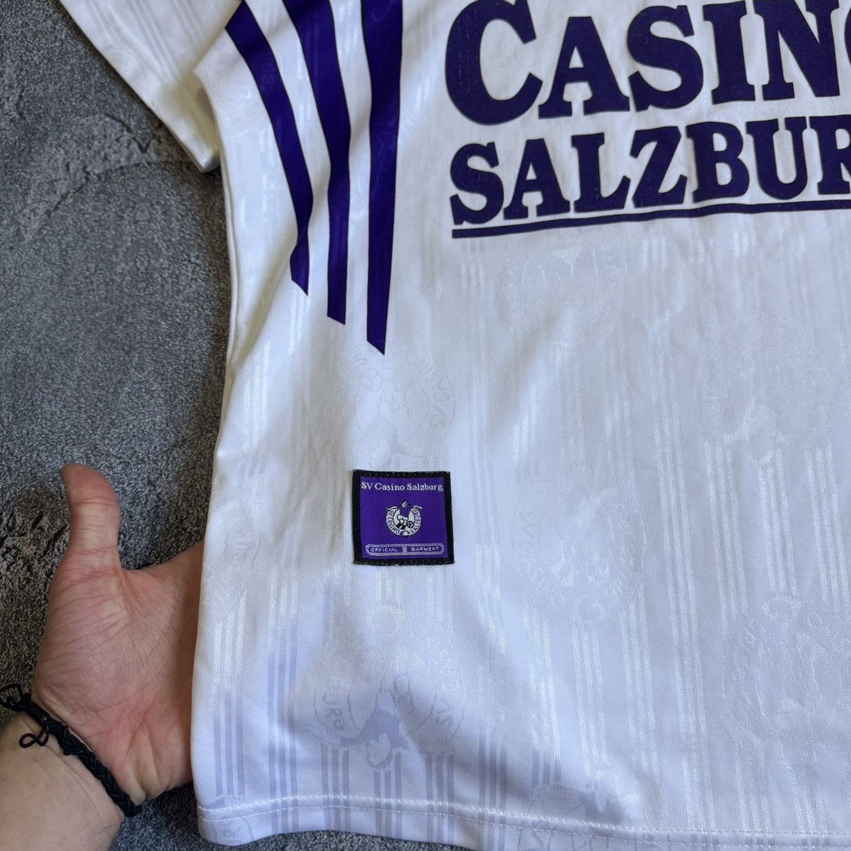 Adidas Vintage Salzburg 1994 1995 Adidas Equipment Football Shirt Size US S / EU 44-46 / 1 - 4 Thumbnail