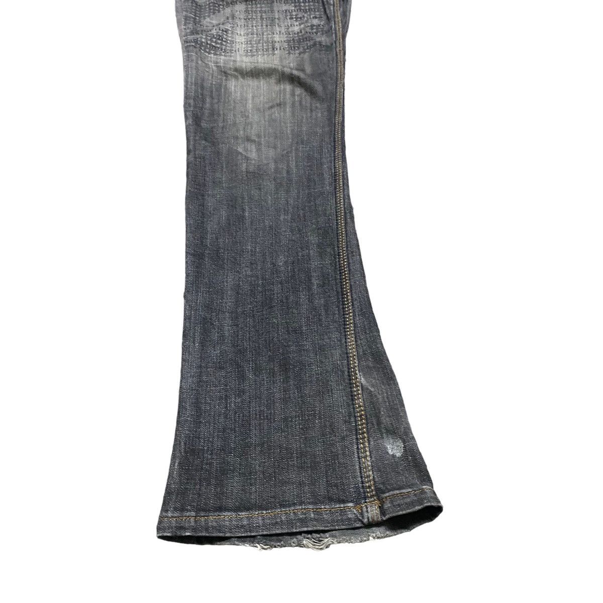 Japanese Brand HIDEAWAYS NICOLE Denim Flare Jeans Size US 31 - 7 Thumbnail