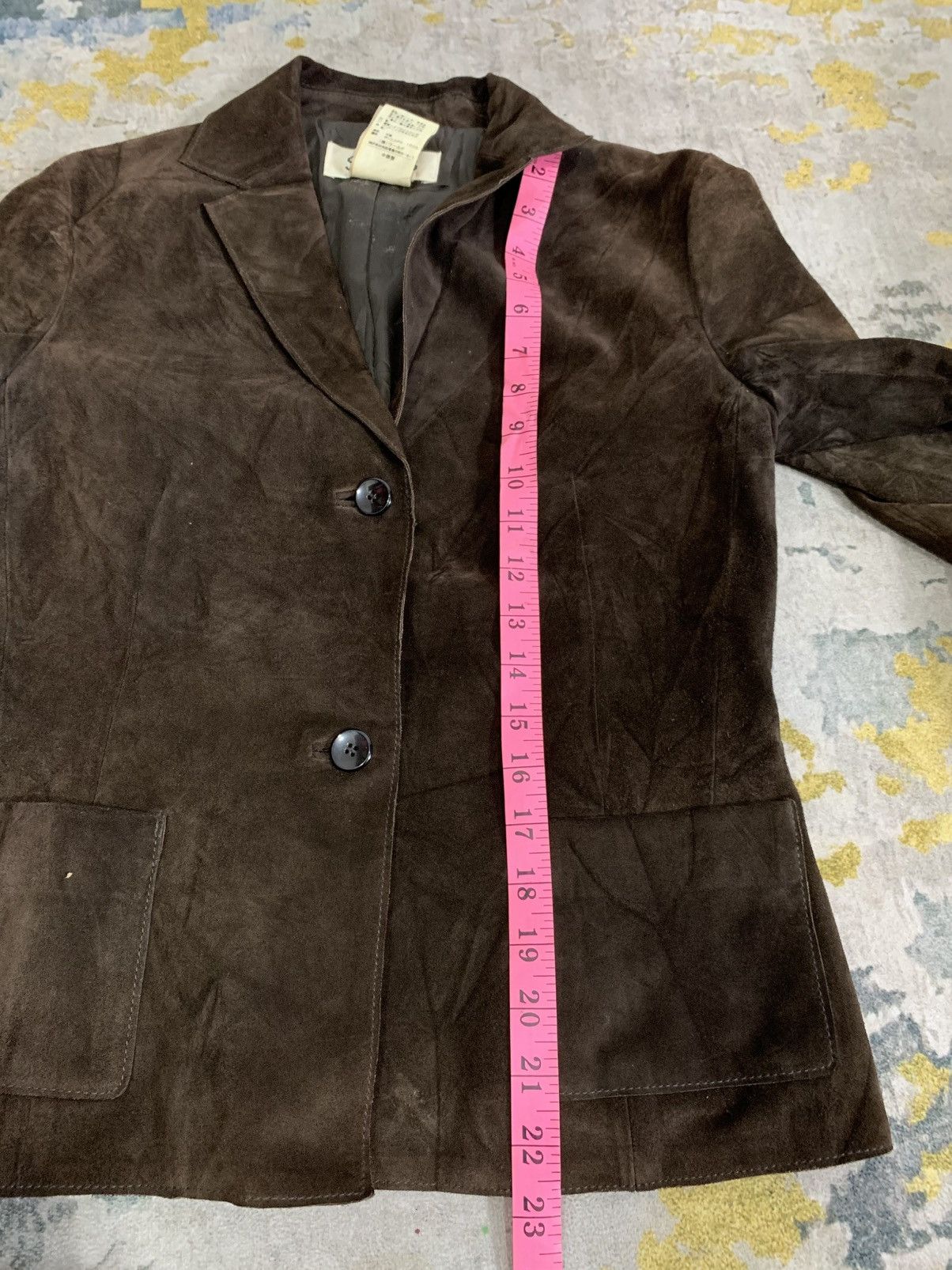 Japanese Brand Cowhide SPB Cropped Leather Jacket Size XS / US 0-2 / IT 36-38 - 6 Thumbnail