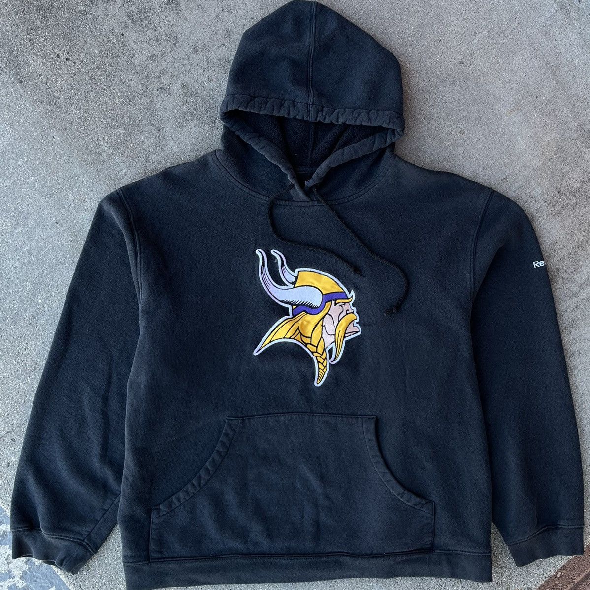 NFL × Reebok Reebok x Minnesota Vikings Essential Logo Hoodie Sz L Size US L / EU 52-54 / 3 - 3 Thumbnail