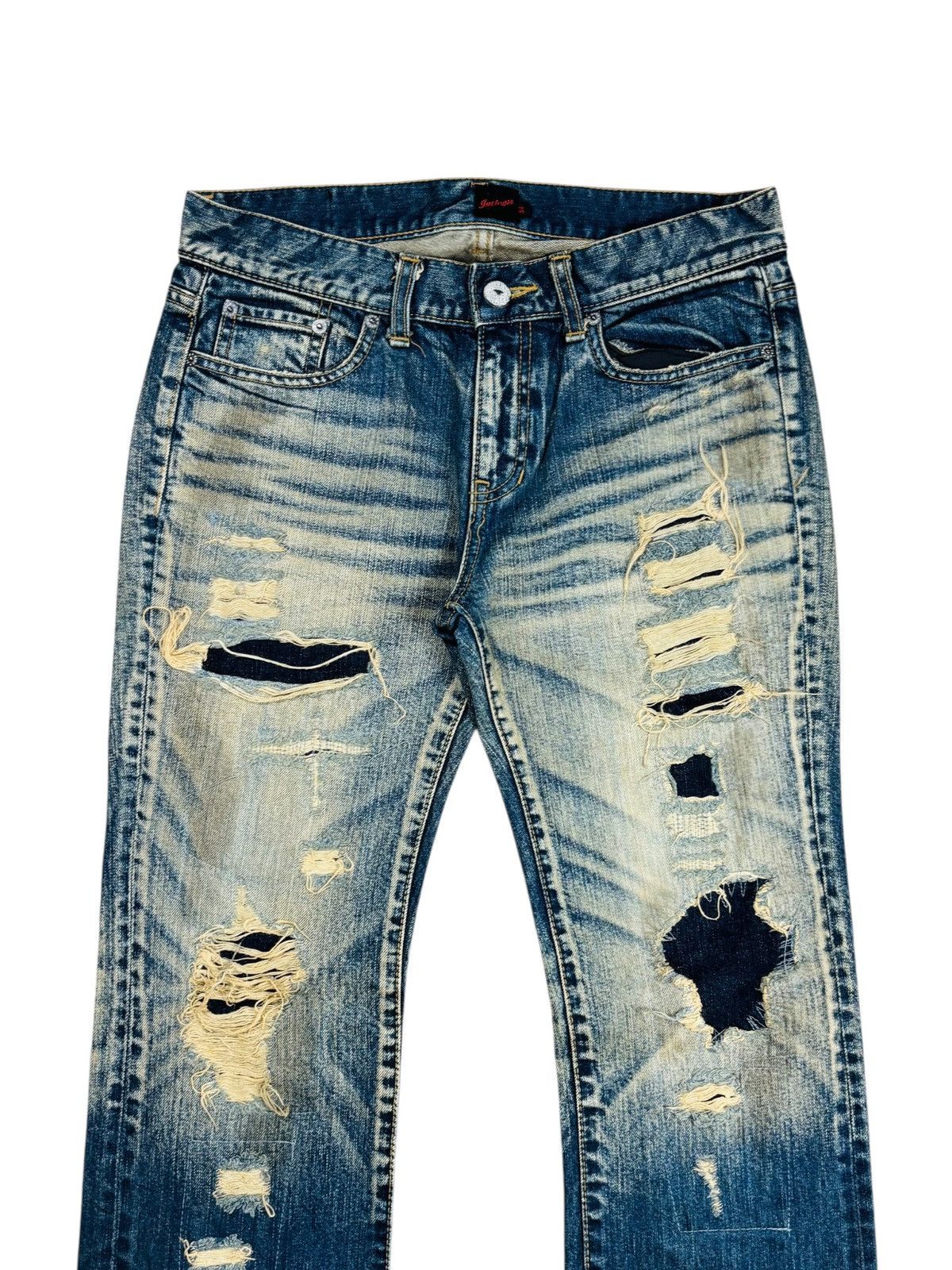 JACKROSE Archive Jackrose - Crash Denim Pants Size US 30 / EU 46 - 3 Thumbnail