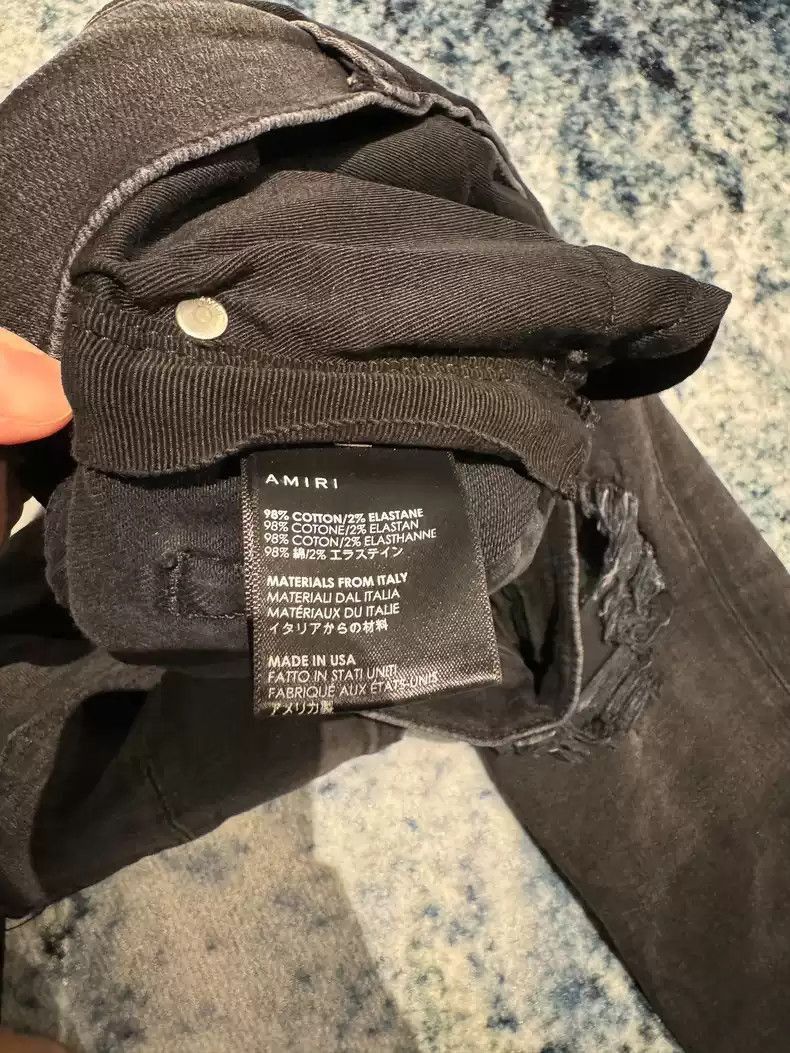 Amiri AMIRI ripped jeans-2507 Size US 28 / EU 44 - 5 Thumbnail