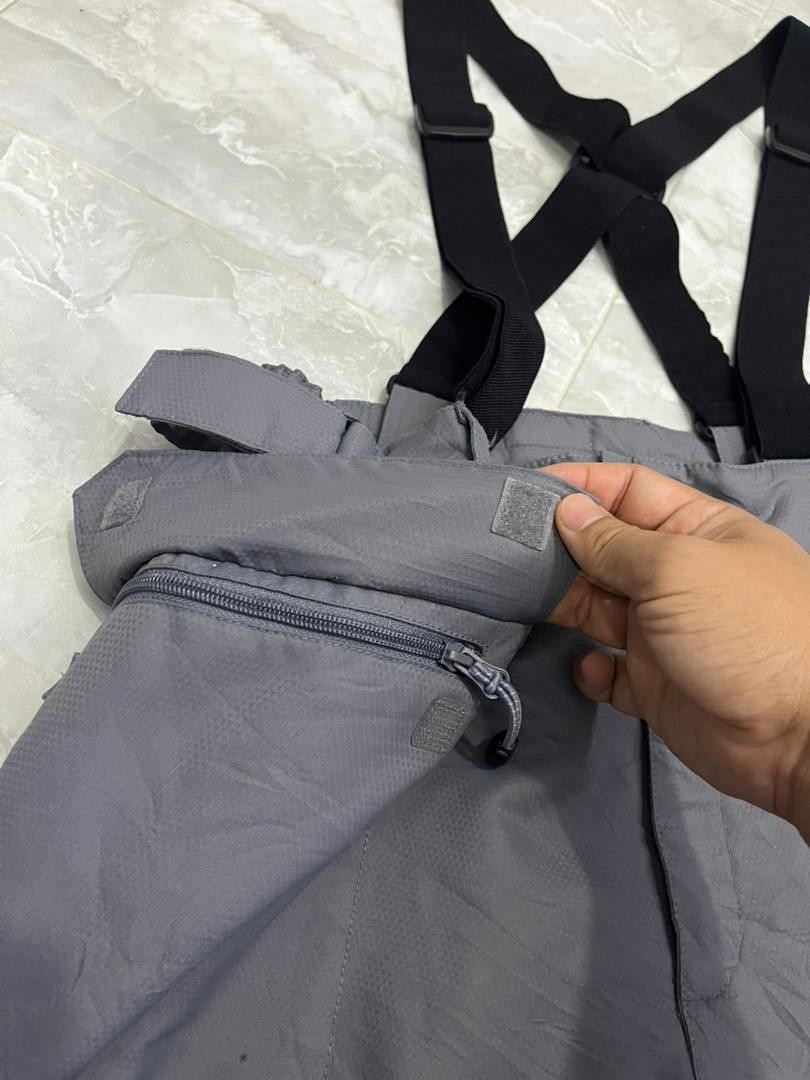 Japanese Brand Angelo Aerial Japanese Utility Snow Pants Grey Size US 34 / EU 50 - 7 Thumbnail