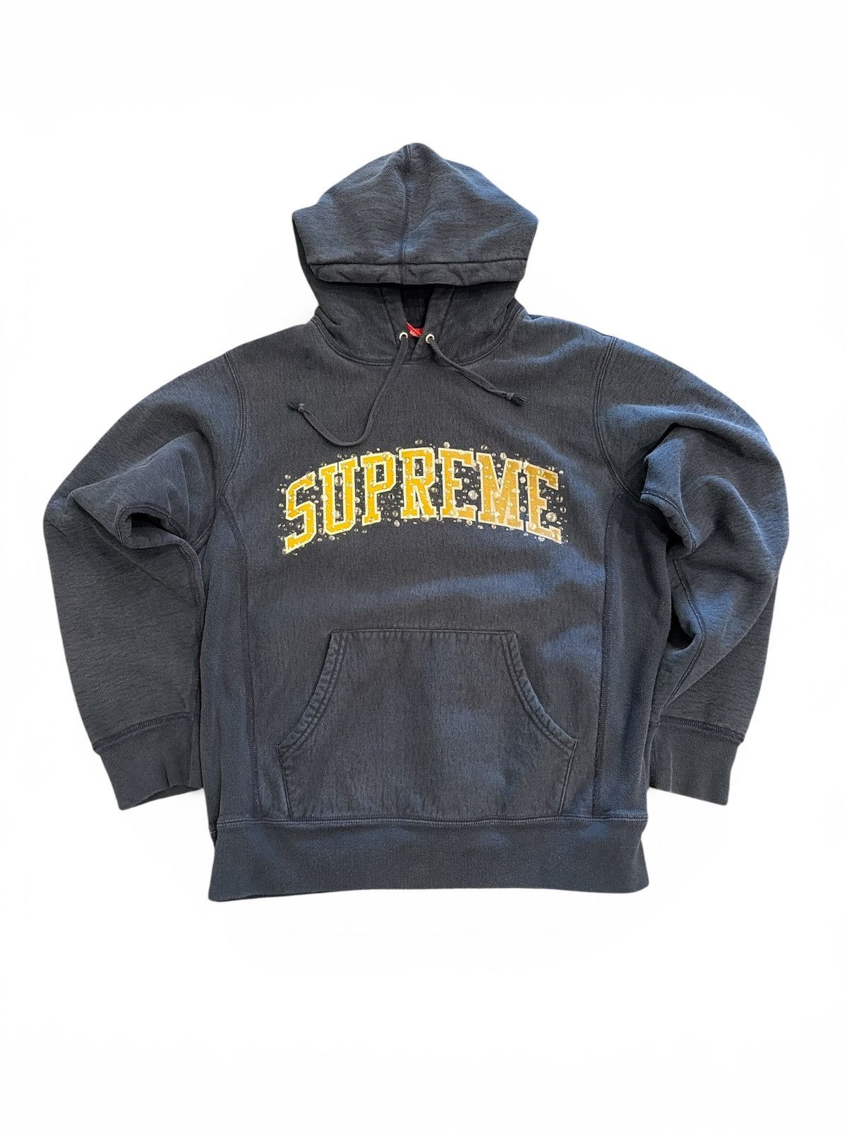 Supreme Supreme Water Arc Logo Hoodie Size US M / EU 48-50 / 2 - 1 Thumbnail