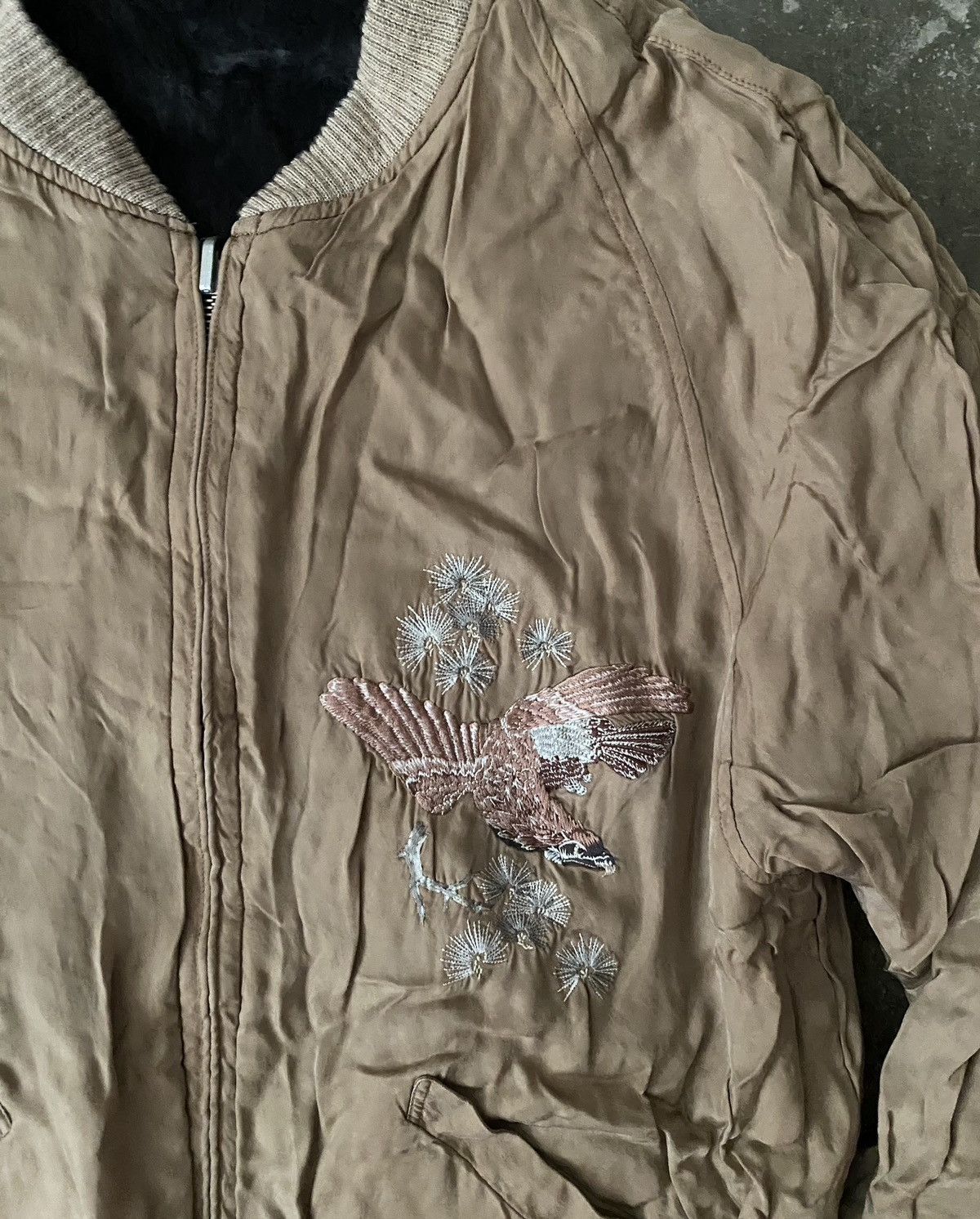 Old Joe Old Joe Crush Velvet Souvenir Jacket Kapital RRL Visvim 45r Size US M / EU 48-50 / 2 - 2 Thumbnail