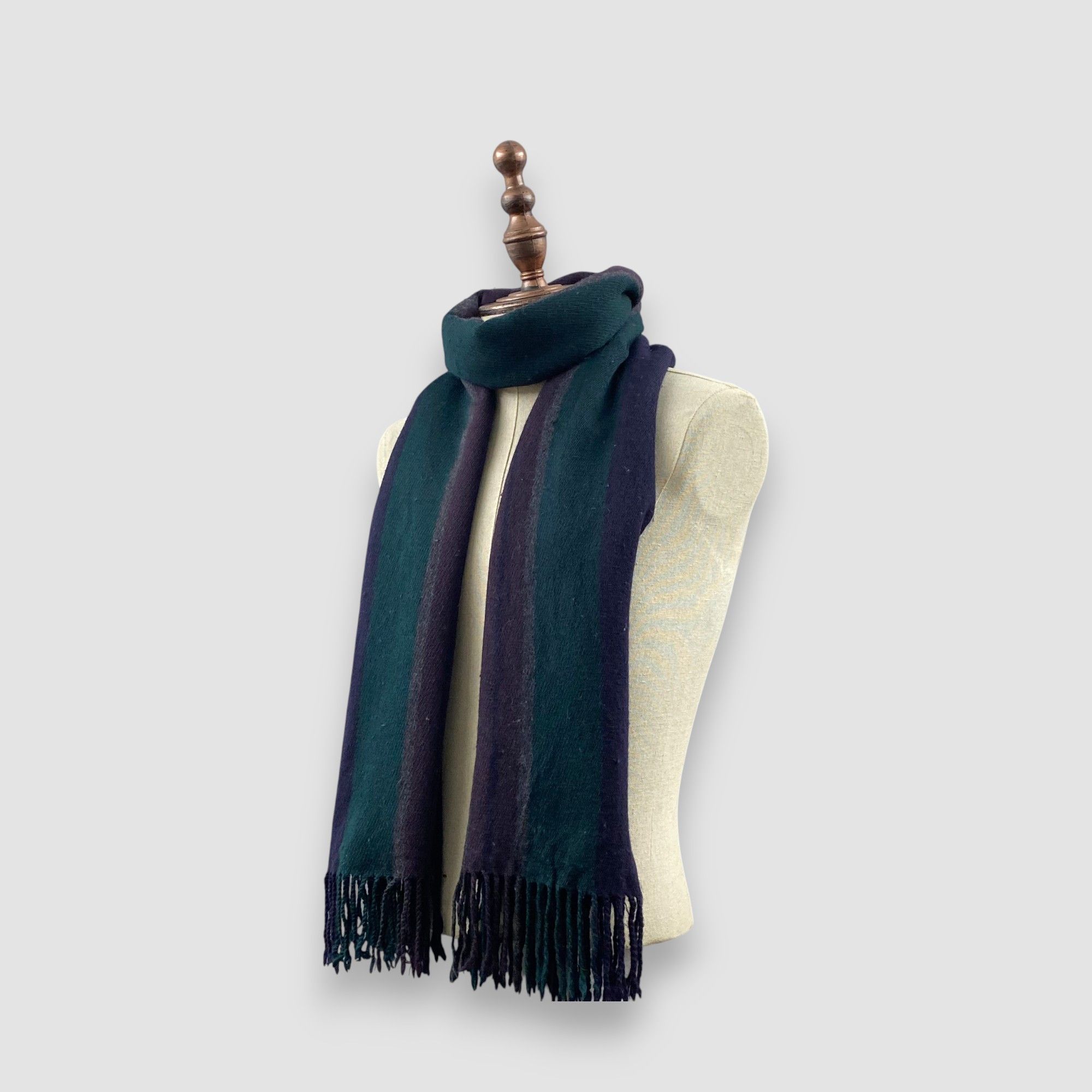 Zucca Vintage Zucca Scarf Muffler Wool Wraps Babuskha Scarves Size ONE SIZE - 2 Thumbnail