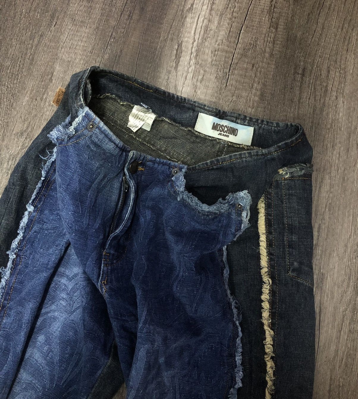 Moschino × Vintage MOSCHINO JEANS DONNA RARE DESIGN Size 28" / US 6 / IT 42 - 11 Thumbnail