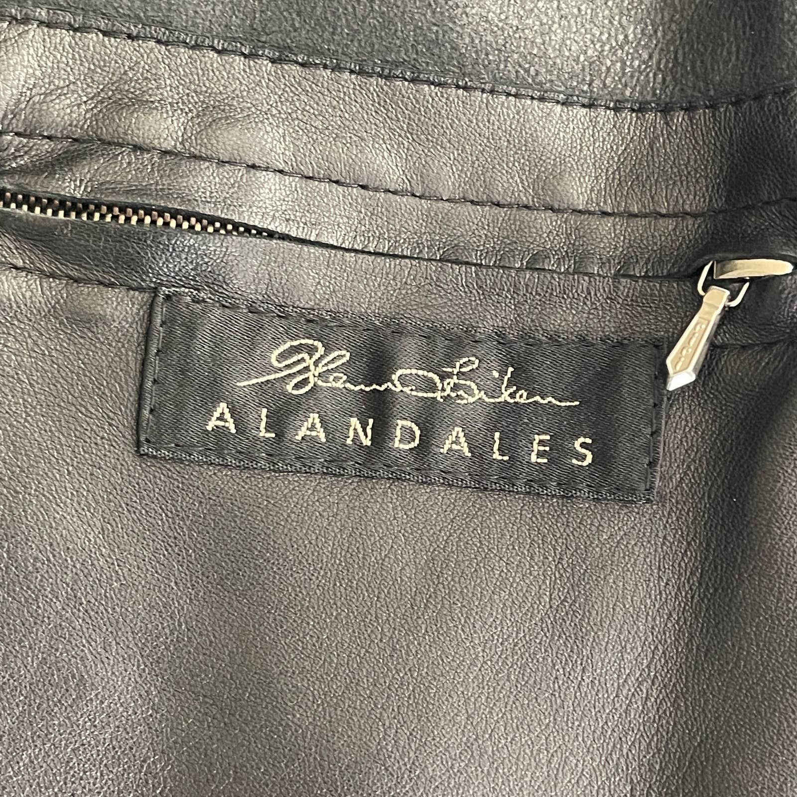 Other Alandales Glenn Laiken Nappa Leather Shacket Sz 38 NWOT Size US M / EU 48-50 / 2 - 3 Thumbnail